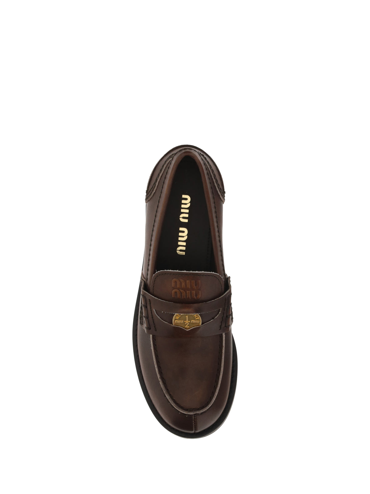 Miu Miu Women Leather Loafers MIU MIU