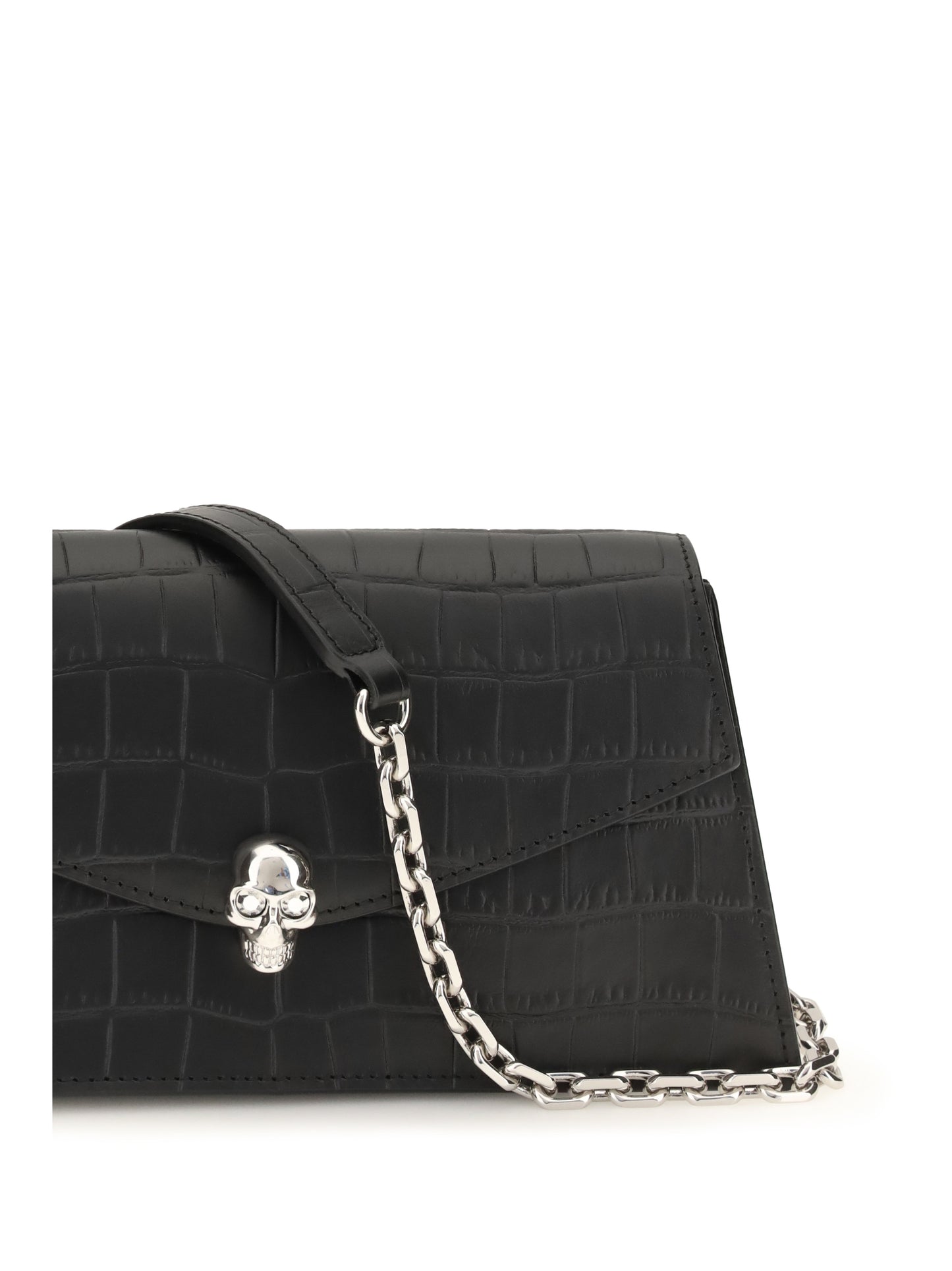 Alexander Mcqueen Women Mini Skull Clutch ALEXANDER MCQUEEN