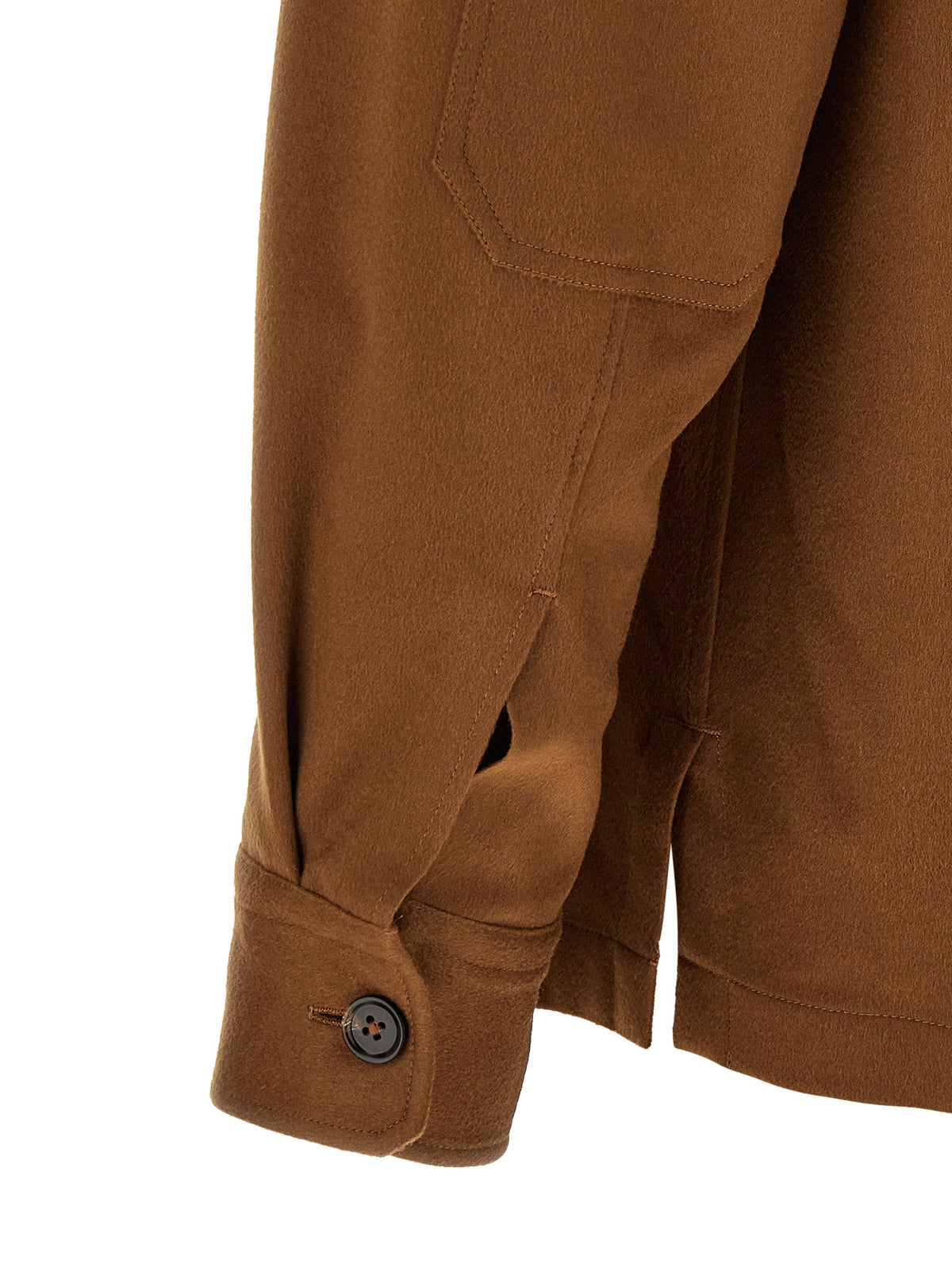Zegna Men Oasis Cashmere Overshirt ZEGNA