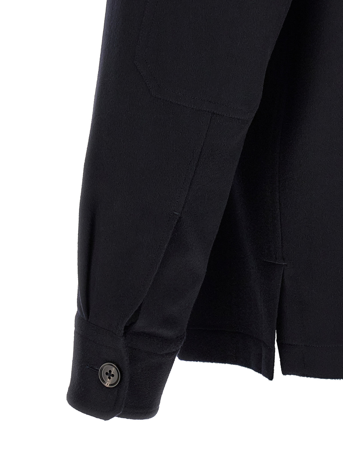 Zegna Men Oasis Cashmere Overshirt ZEGNA