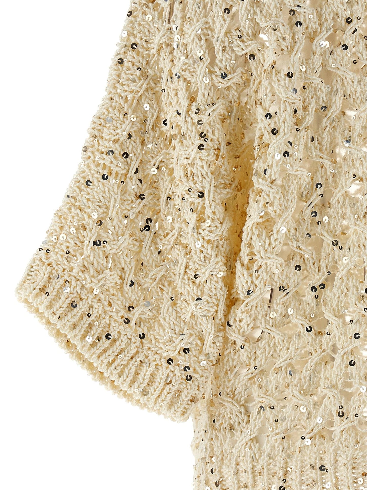 Peserico Women Sequin Mesh Cardigan PESERICO