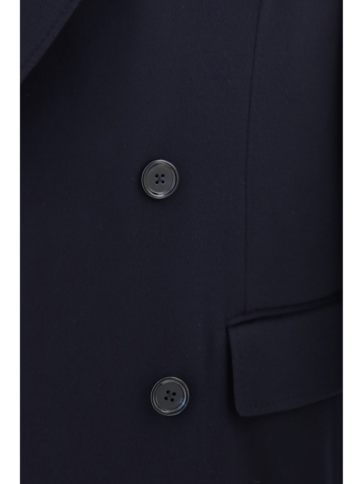 Dolce & Gabbana Men Double-Breasted Wool Coat DOLCE & GABBANA