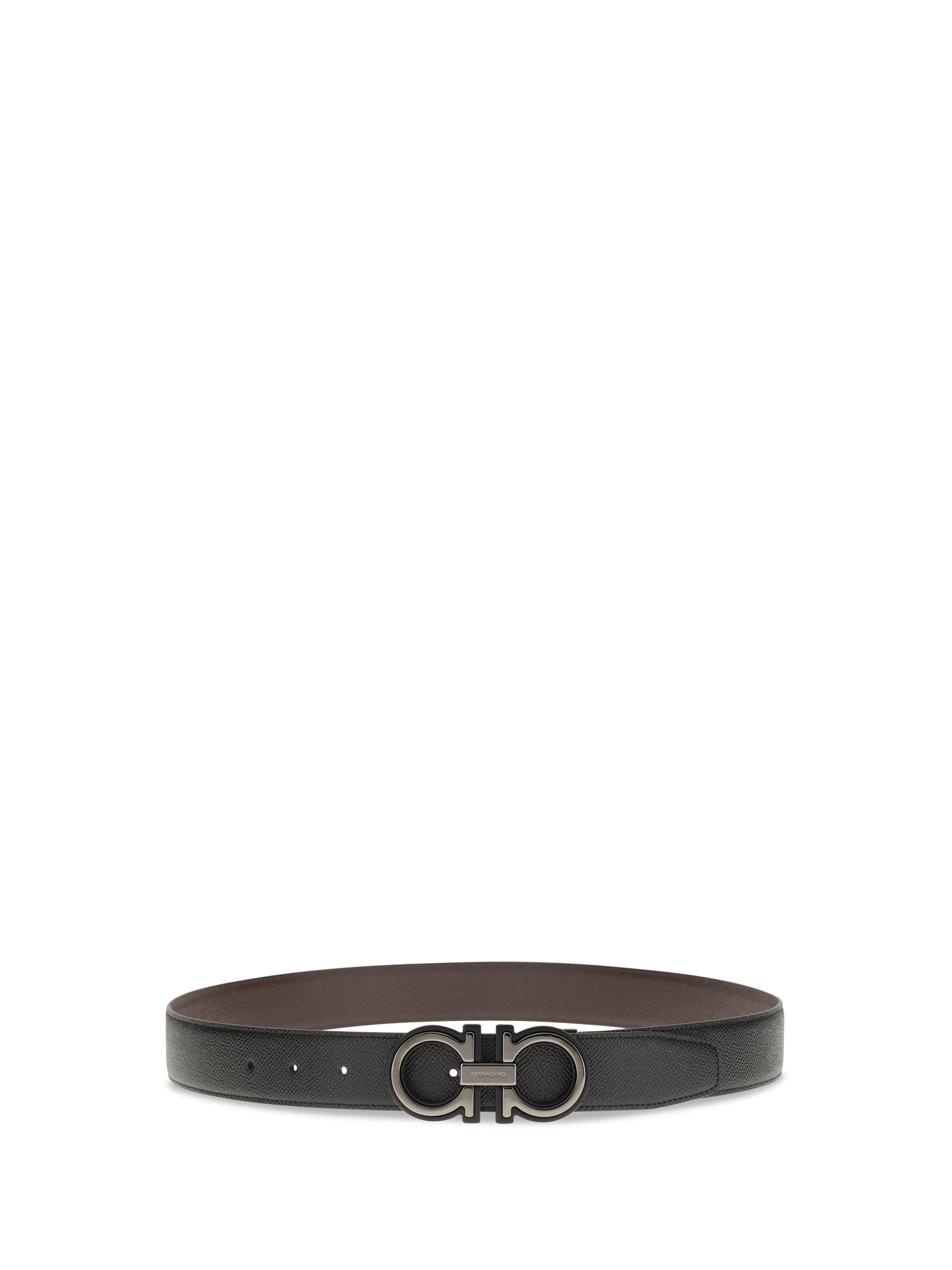 Ferragamo Men Reversible And Adjustable Gancini Belt