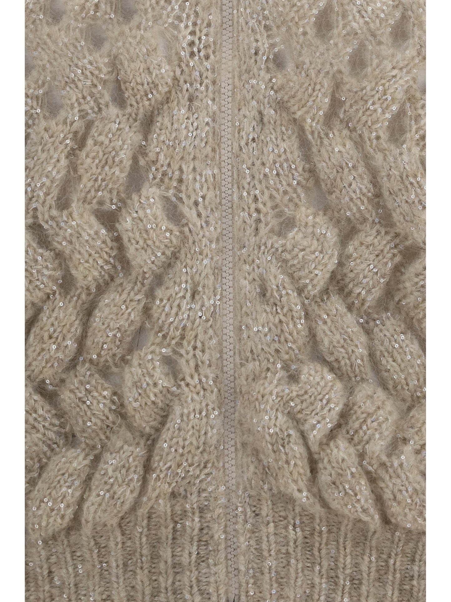 Brunello Cucinelli Women Mohair And Wool Blend Cardigan BRUNELLO CUCINELLI