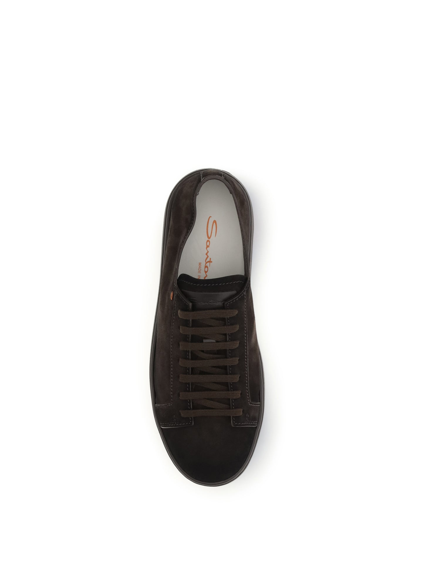 Santoni Men Suede Sneakers SANTONI