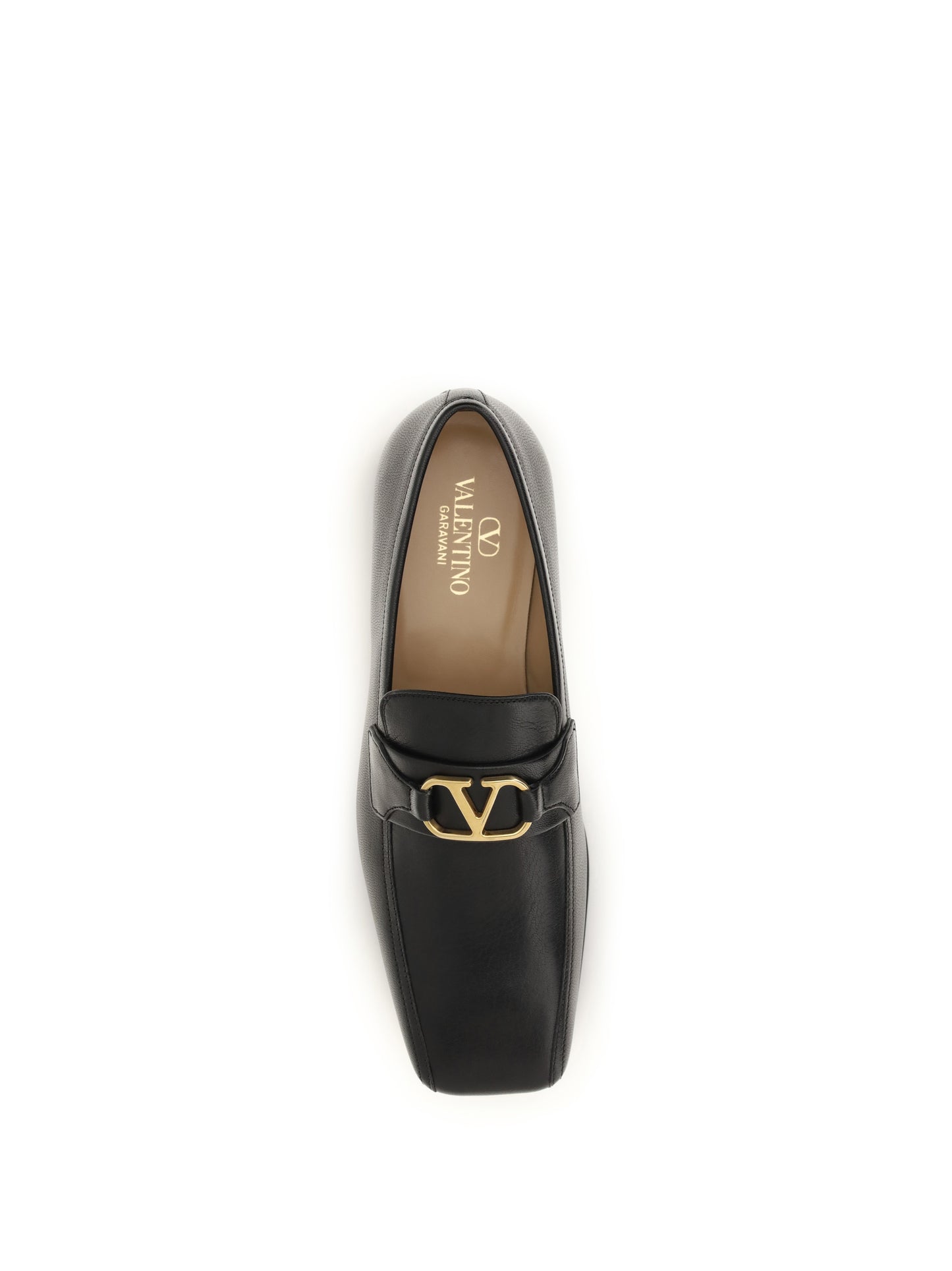 Valentino Garavani Men Goat Vlogo Loafers VALENTINO GARAVANI