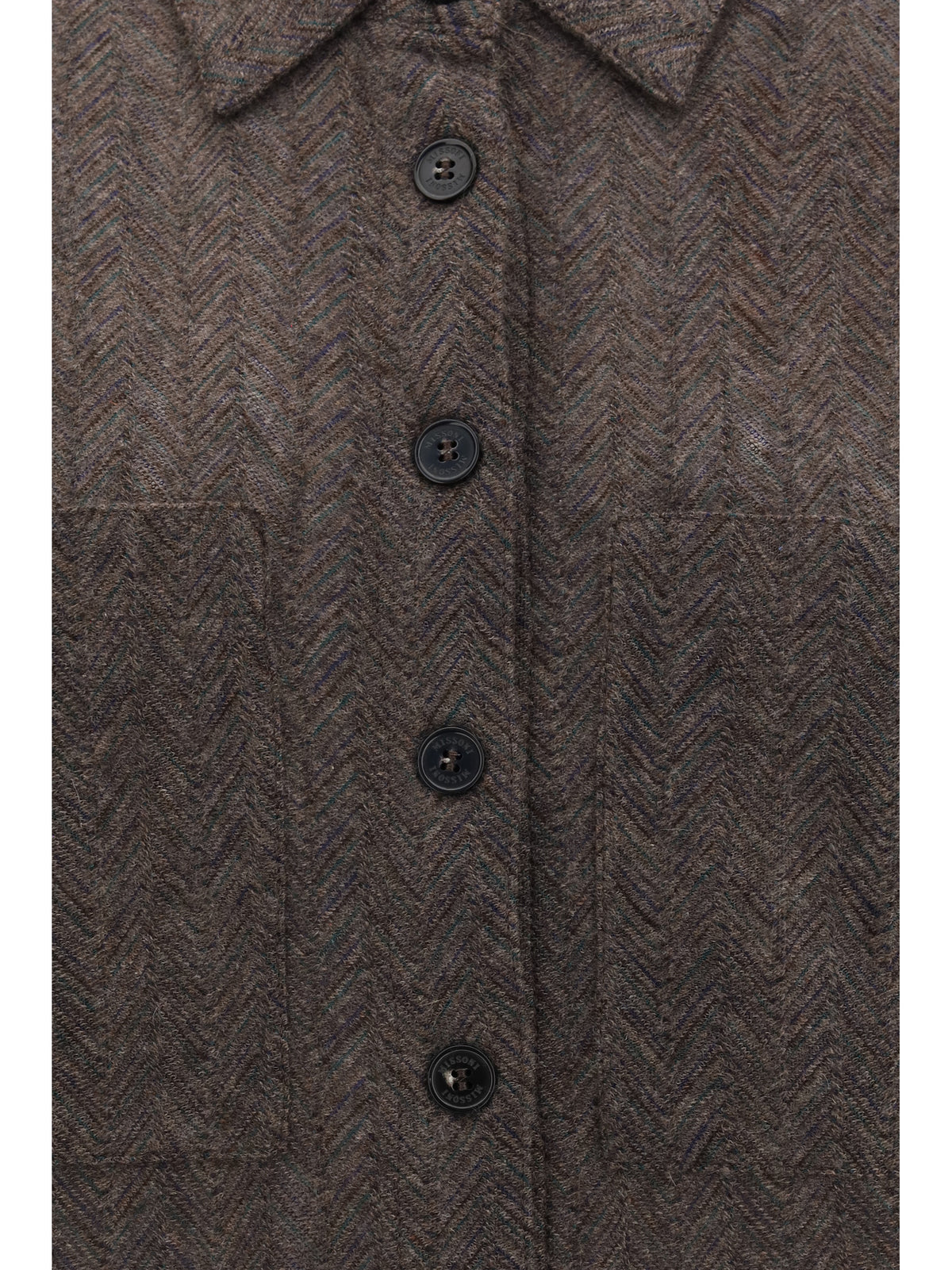 Missoni Women Cashmere-Blend Zig Zag Shirt MISSONI
