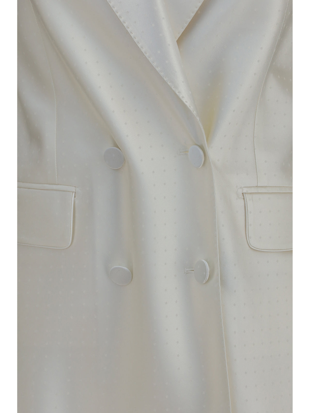 Tom Ford Women Polka-Dot Satin Double-Breasted Blazer TOM FORD