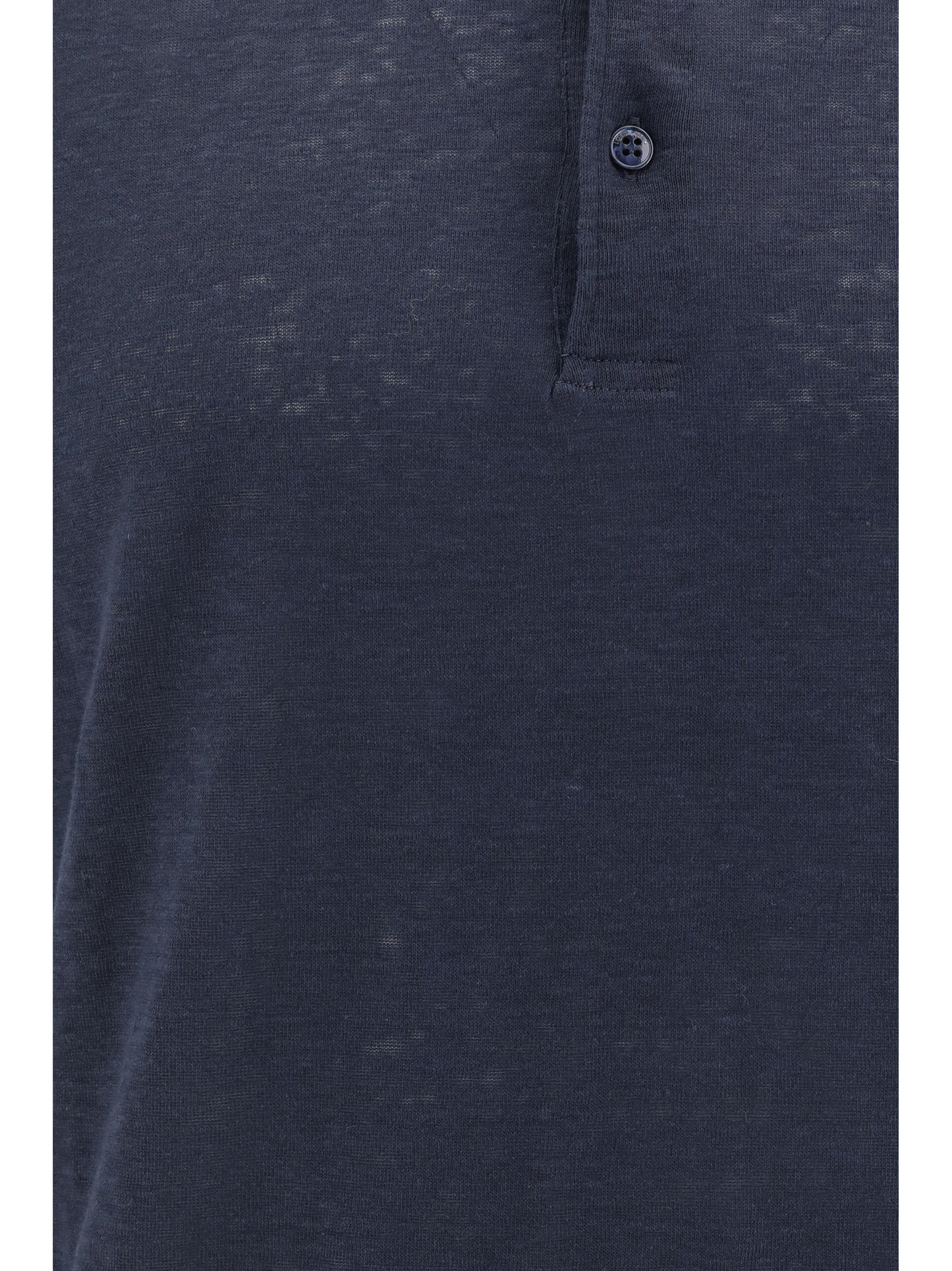 Loro Piana Men Linen Polo Shirt LORO PIANA