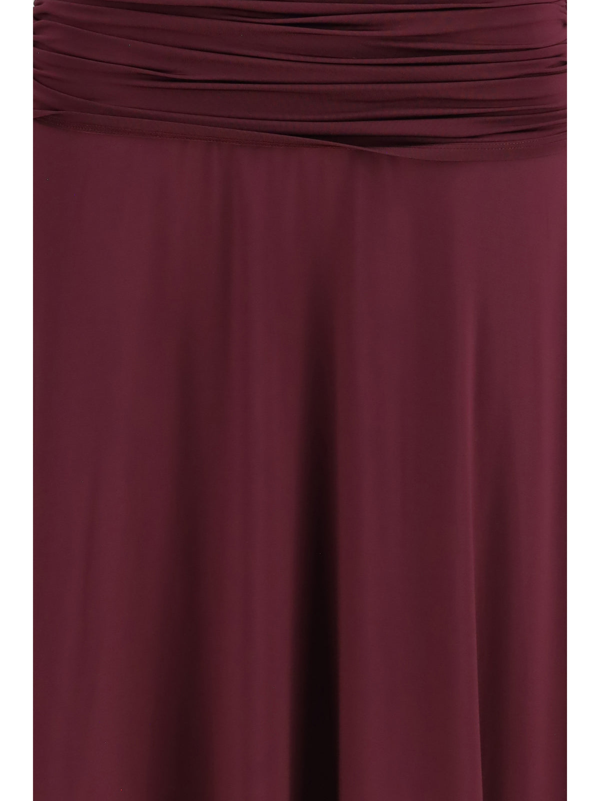 Self-Portrait Women Ruched Midi Dress In Jersey SELF-PORTRAIT