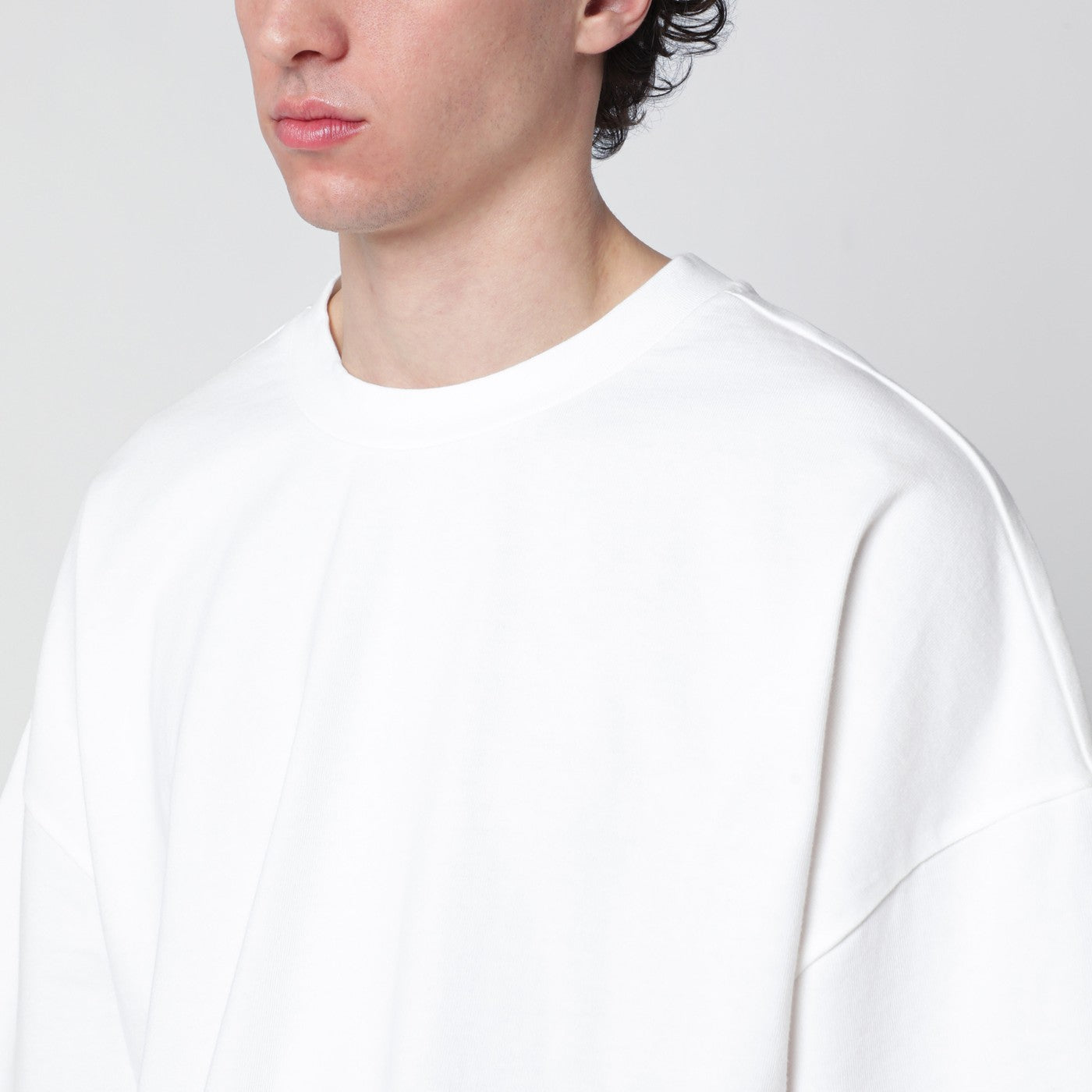 Entire Studios White Boxy T-Shirt Men Entire Studios