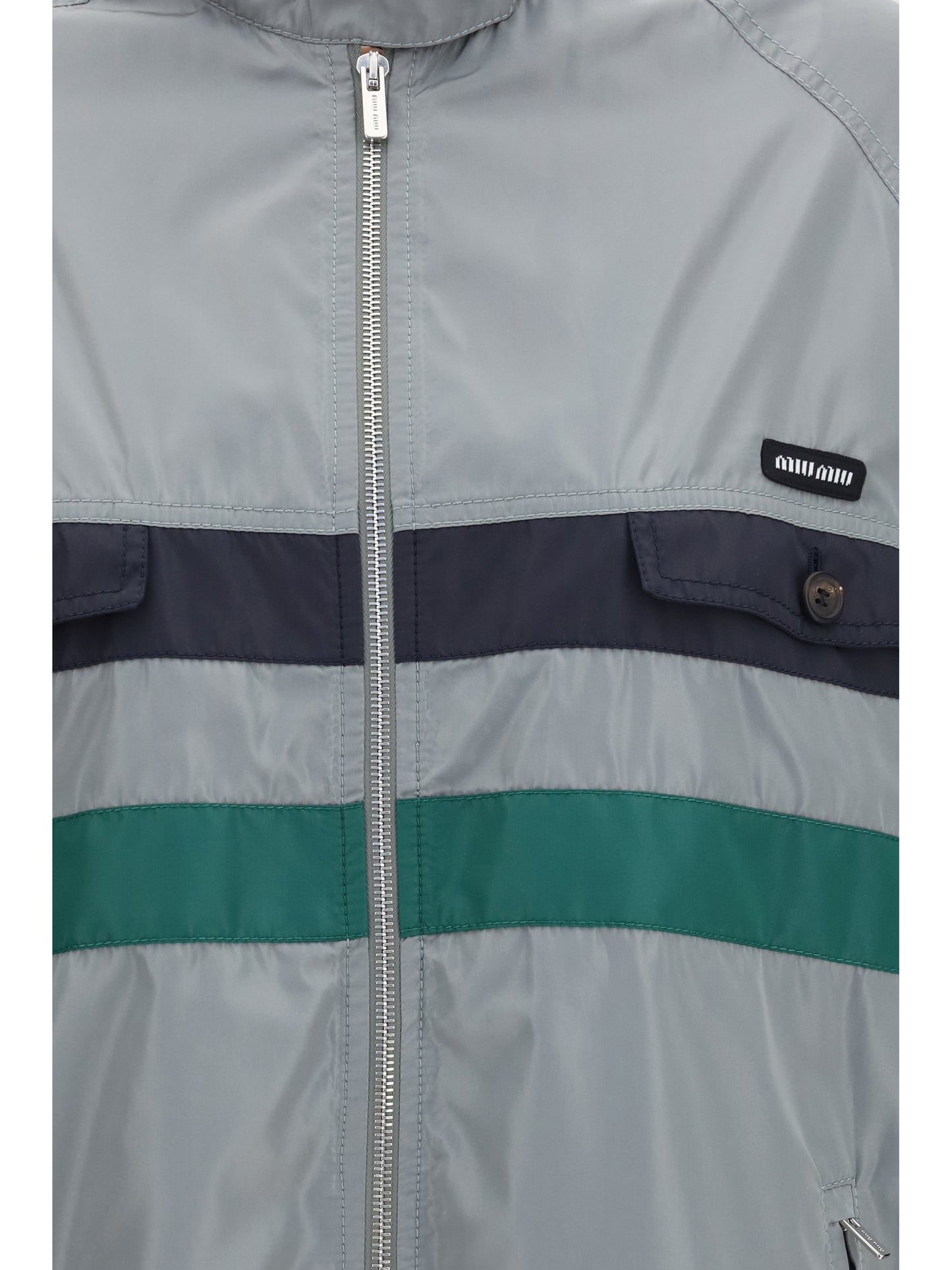 Miu Miu Women Technical Silk Jacket MIU MIU