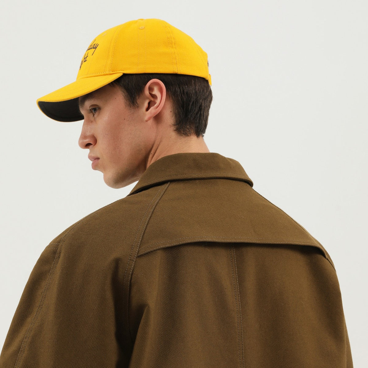 1989 Studio Olive Green Mackintosh Coat Men 1989 STUDIO