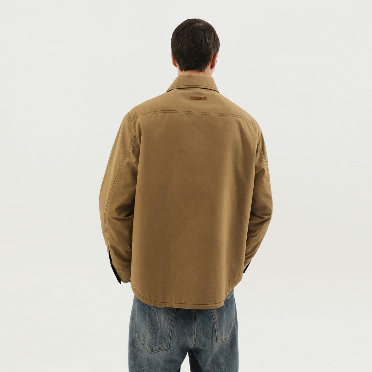 1989 Studio Kaki Shirt-Jacket With Pockets Men 1989 STUDIO