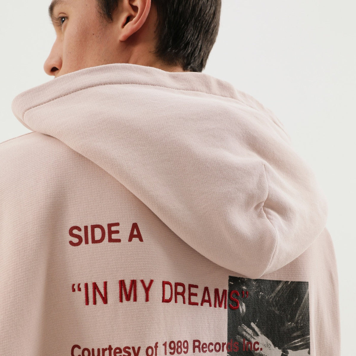 1989 Studio Hooded Sweatshirt In My Dreams Pink Men 1989 STUDIO