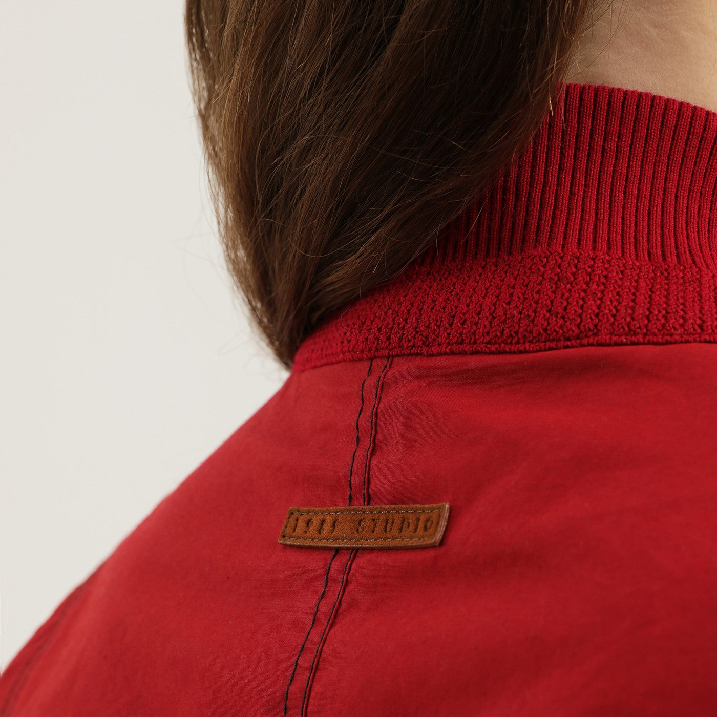 1989 Studio Red And Black Reversible Jacket Women 1989 STUDIO