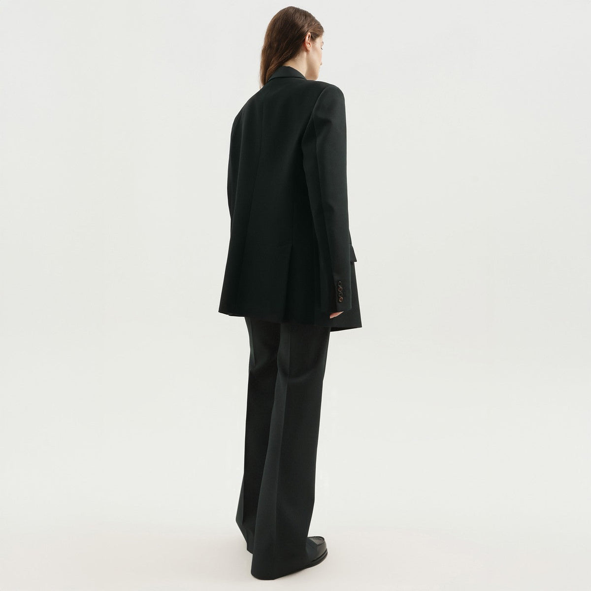 1989 Studio Dark Green Double-Breasted Blazer Women 1989 STUDIO