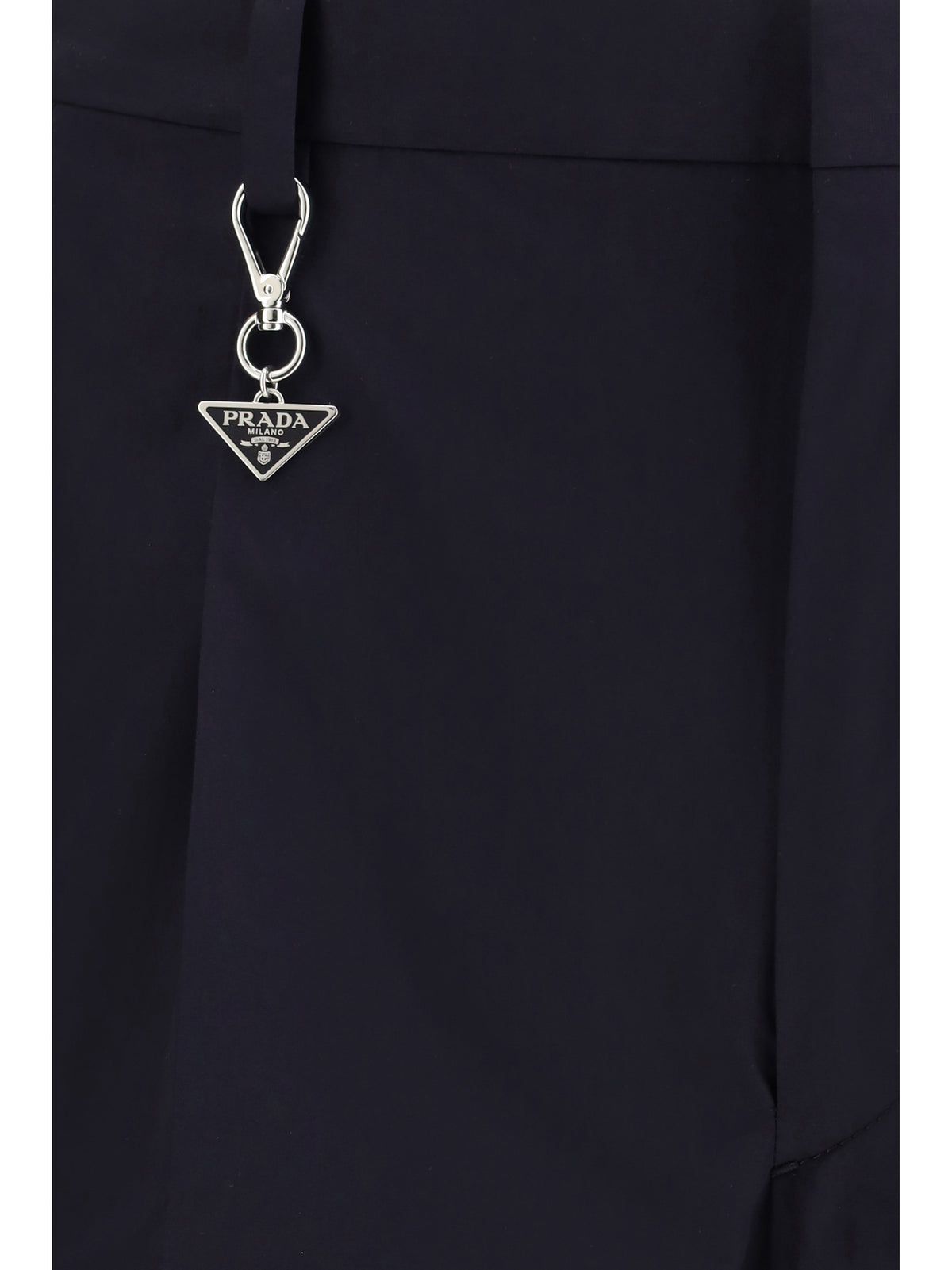 Prada Men Tailored Cotton Poplin Pants PRADA