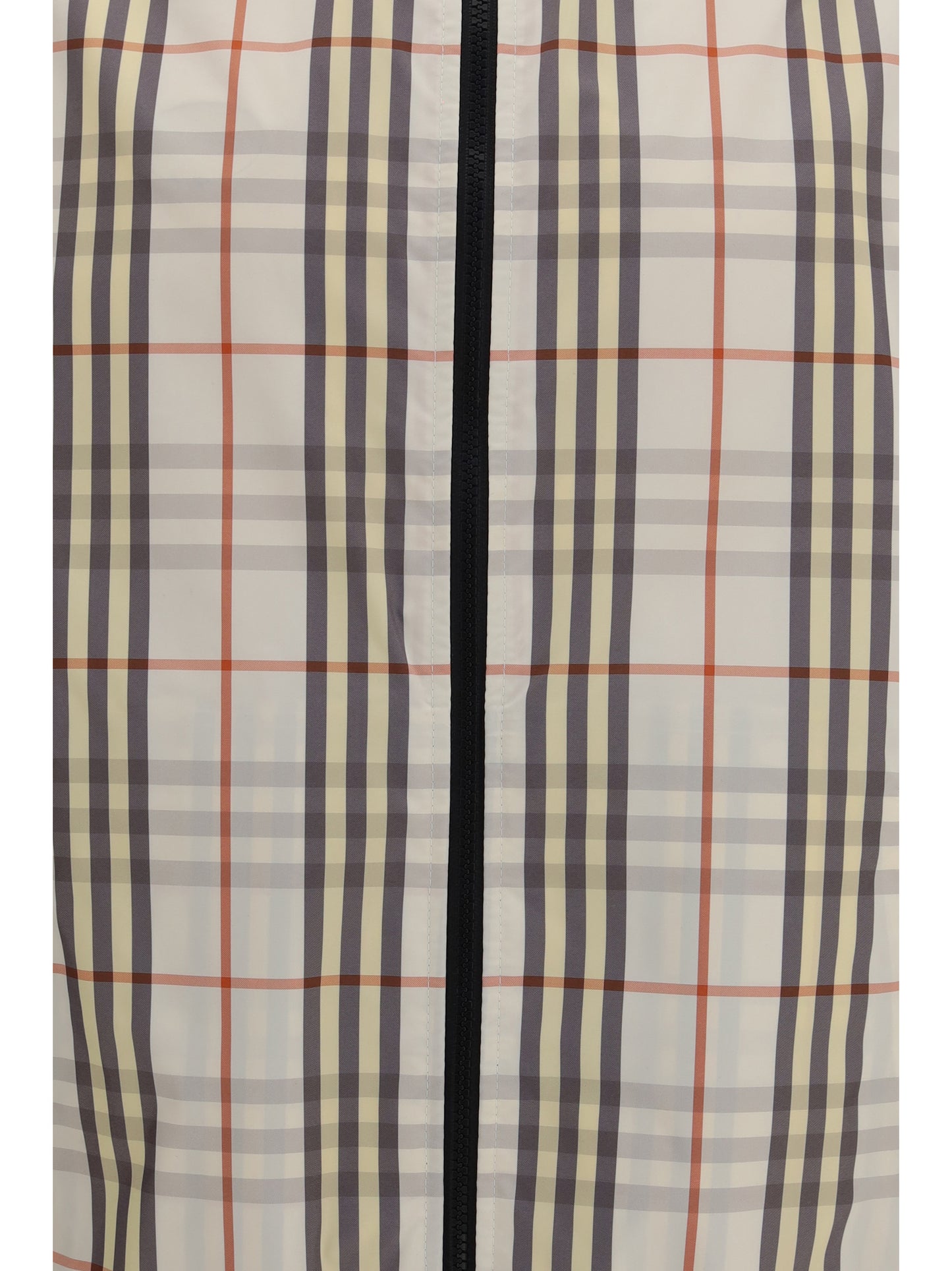 Burberry Men Reversible Check Hooded Jacket BURBERRY