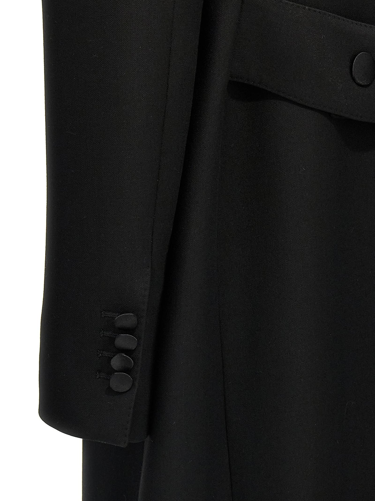 Dolce & Gabbana Women Long Tuxedo Coat DOLCE & GABBANA