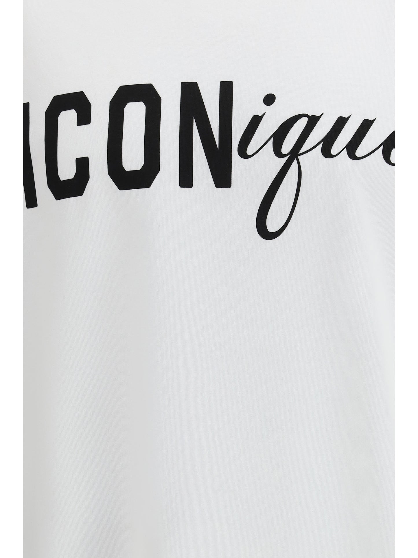 Dsquared2 Men T-Shirt In Cotton With Icon Graphic Print DSQUARED2