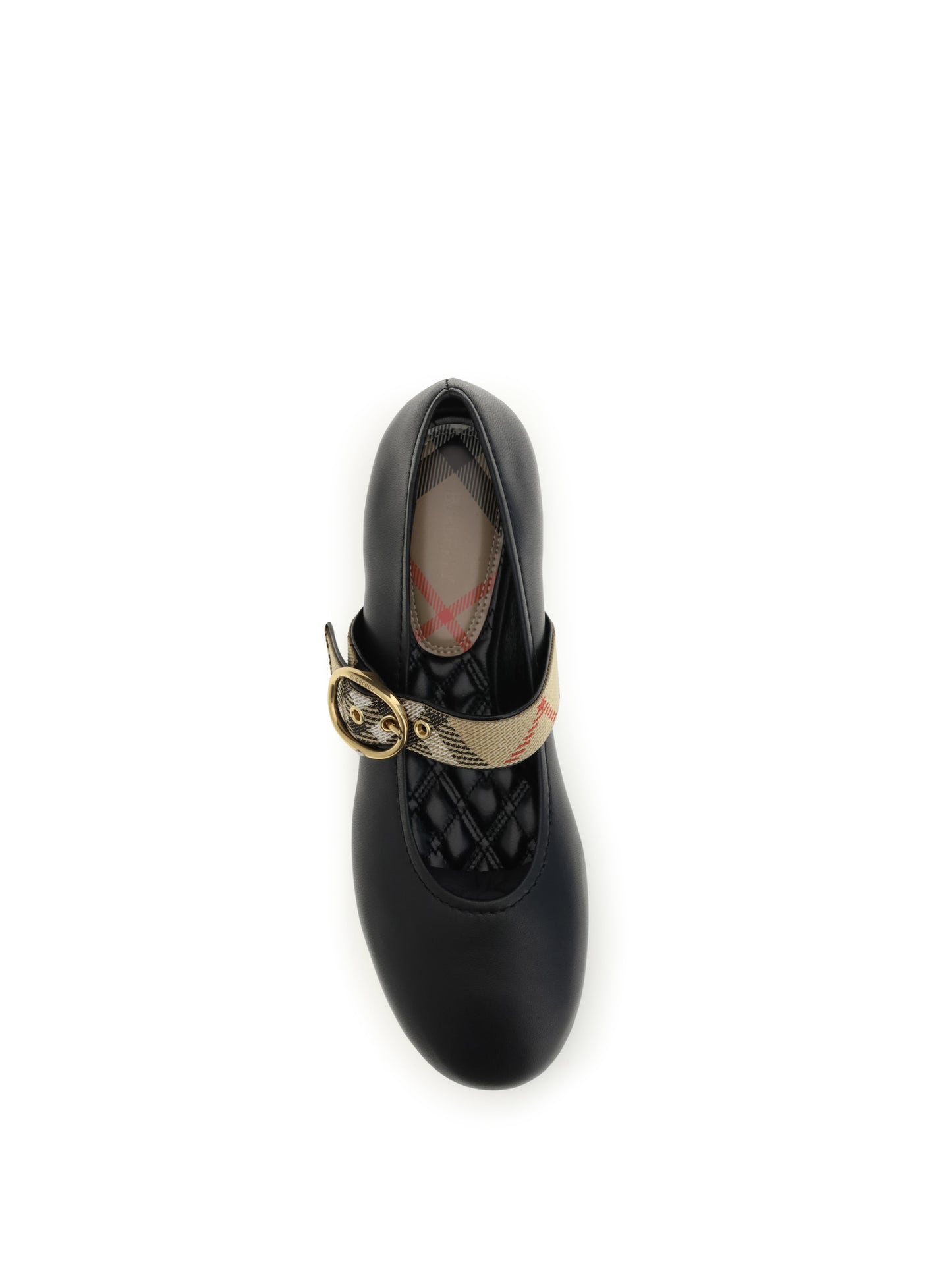 Burberry Women Robin Leather Ballerinas BURBERRY