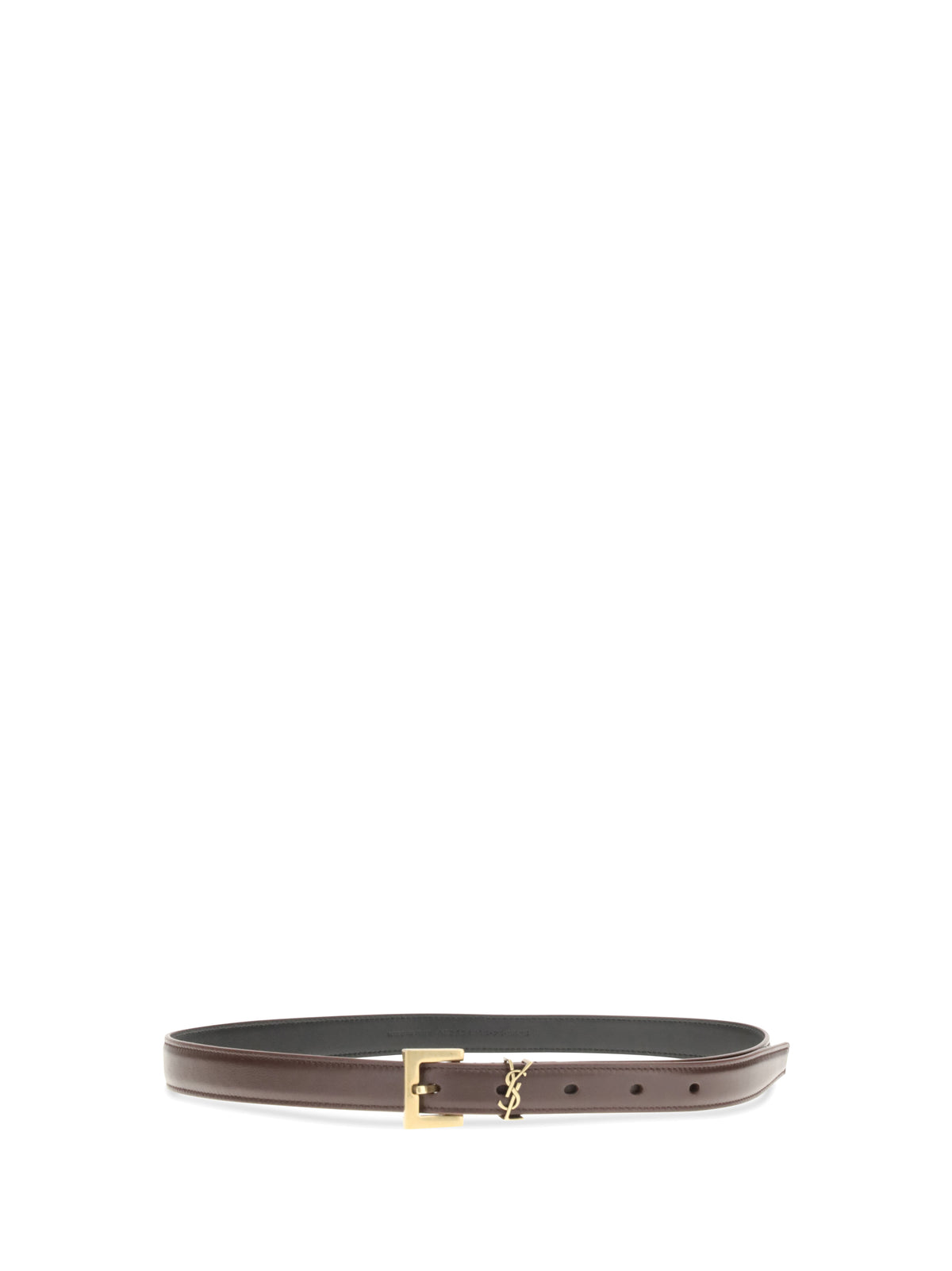 Saint Laurent Women Cassandre Slim Belt SAINT LAURENT