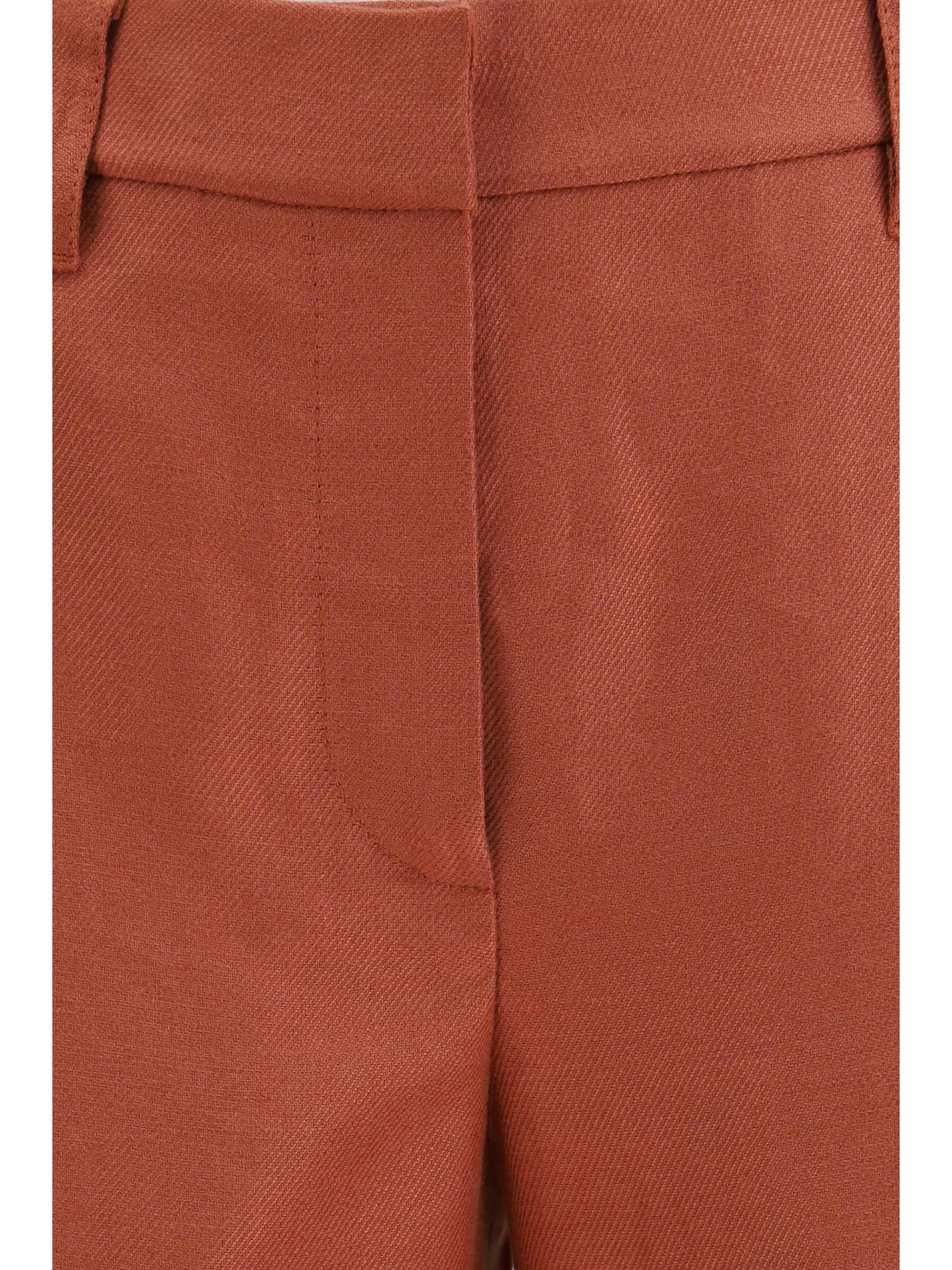 Brunello Cucinelli Women Wide-Leg Pants In Linen With Elastic Waistband And Belt Loops BRUNELLO CUCINELLI