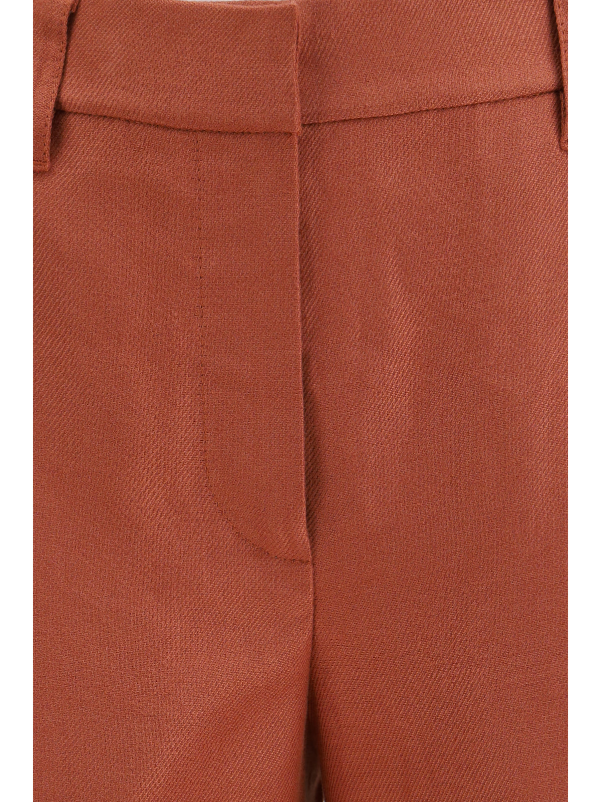 Brunello Cucinelli Women Wide-Leg Pants In Linen With Elastic Waistband And Belt Loops BRUNELLO CUCINELLI