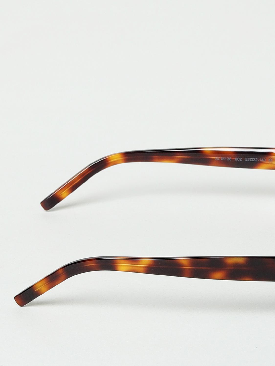 Saint Laurent Sunglasses Woman Brown SAINT LAURENT
