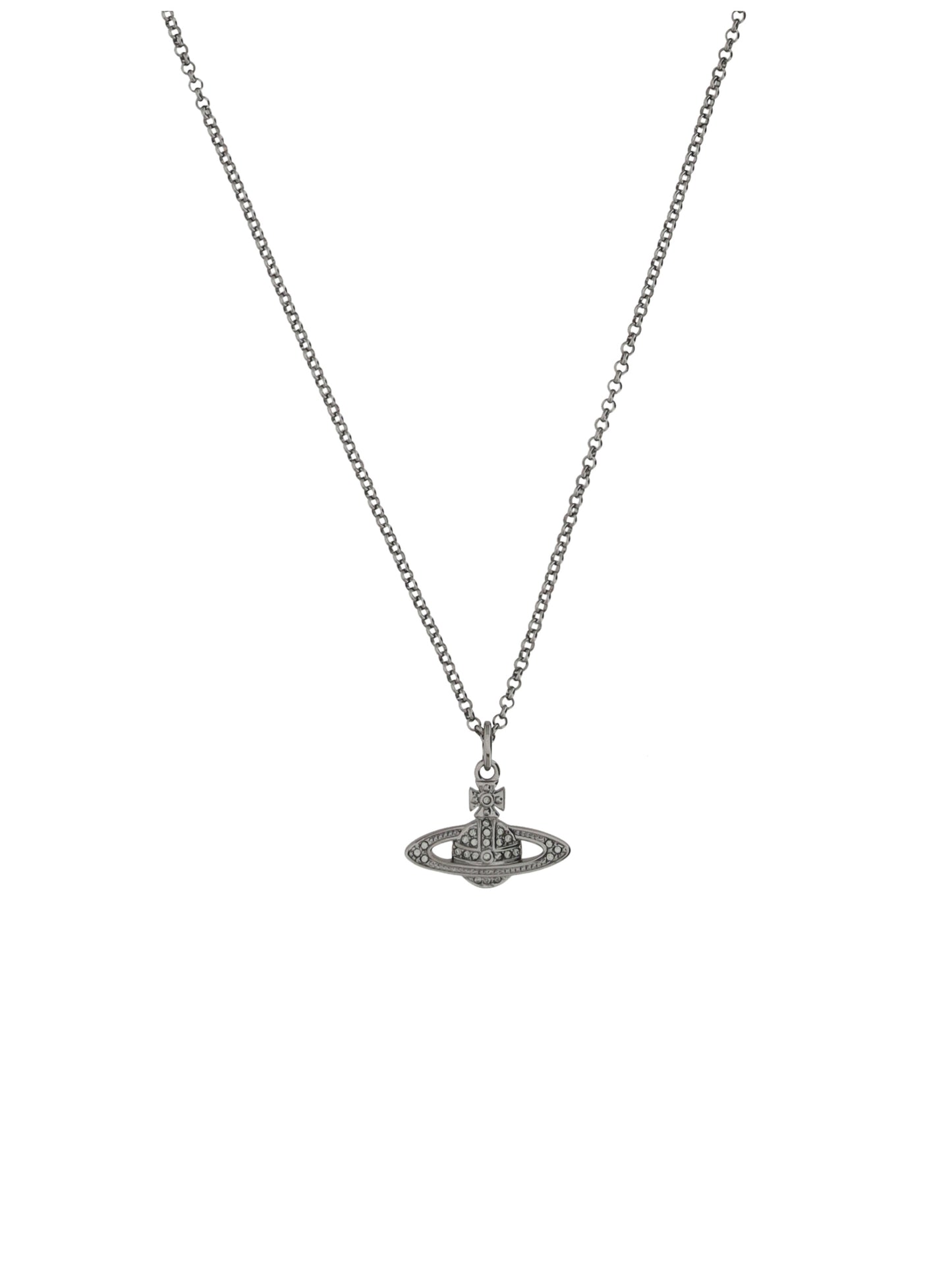 Vivienne Westwood Women Mini Bas Relief Orb Pendant Necklace VIVIENNE WESTWOOD