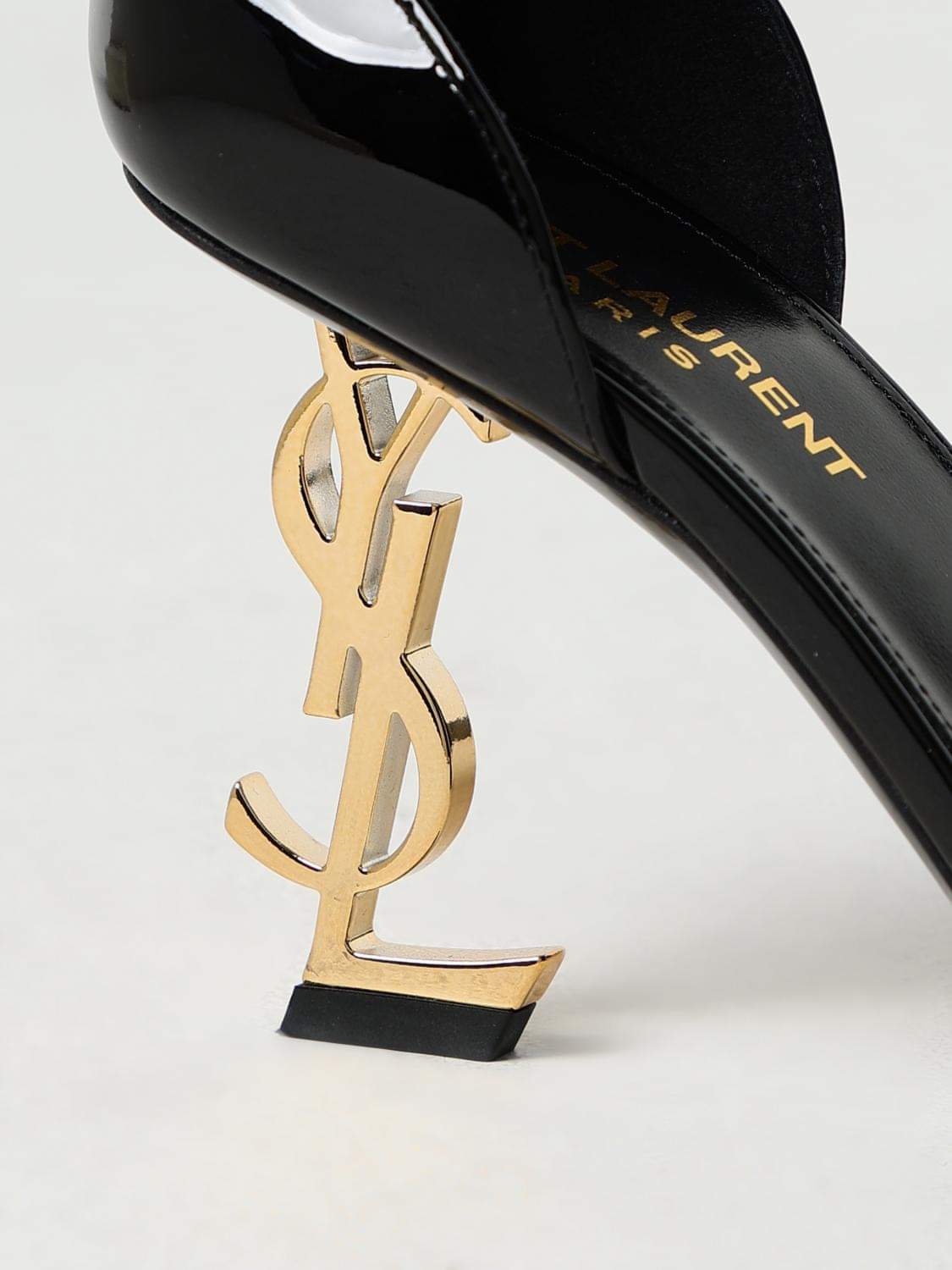 Saint Laurent Heeled Sandal Woman Black SAINT LAURENT