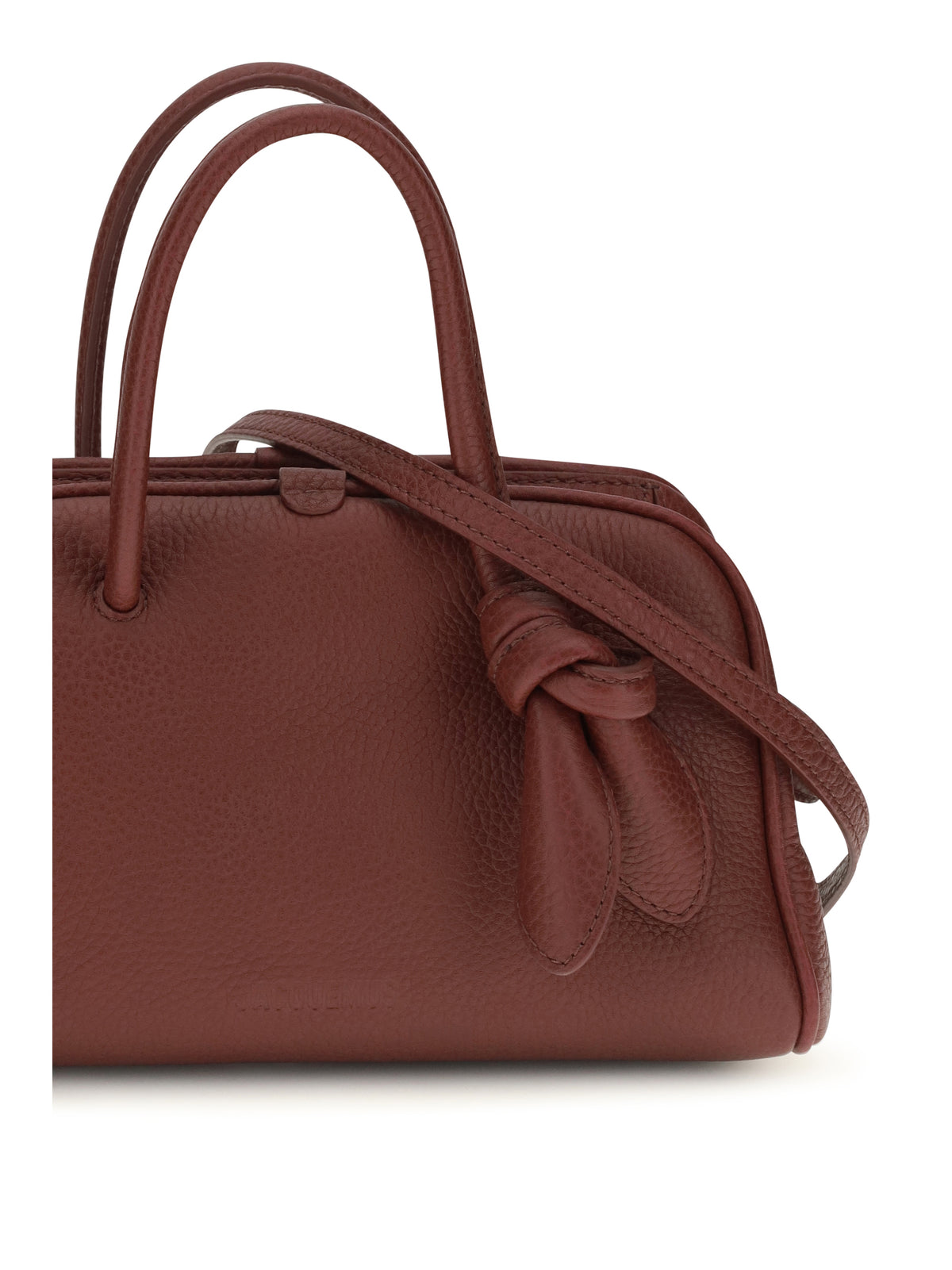 Jacquemus Women Le Petit Turismo Leather Top Handle Bag JACQUEMUS