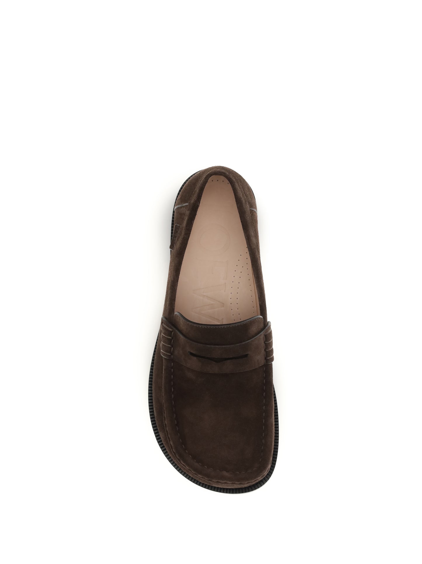 Loewe Men Campo Suede Calfskin Loafers LOEWE