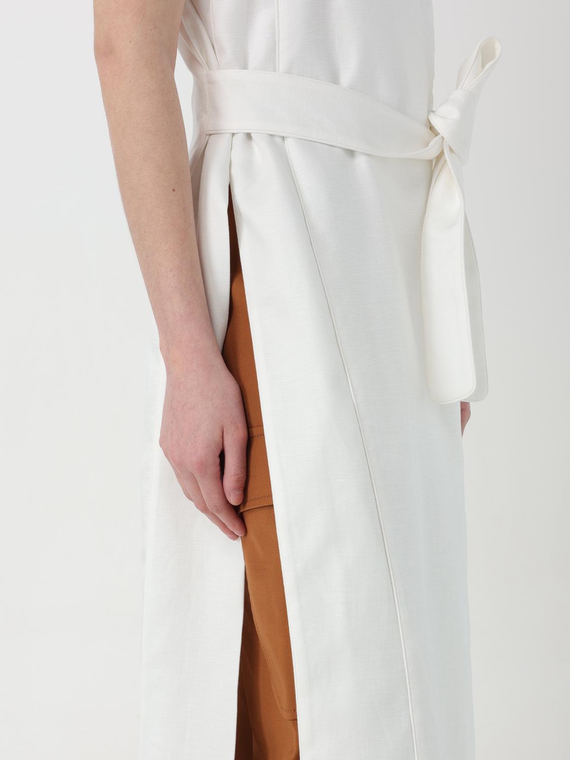 Max Mara Waistcoat Woman White MAX MARA