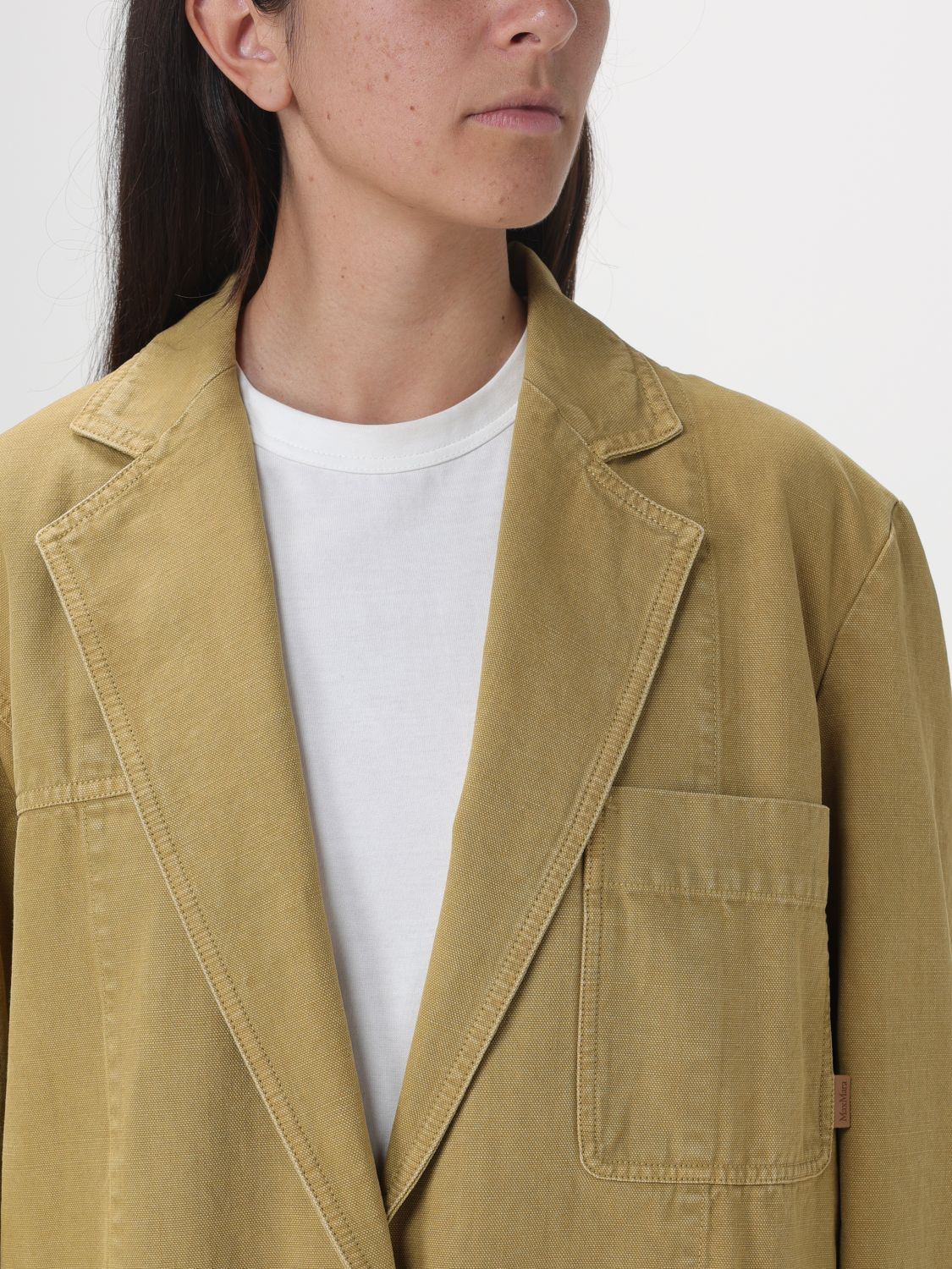 Max Mara Jacket Woman Mustard MAX MARA
