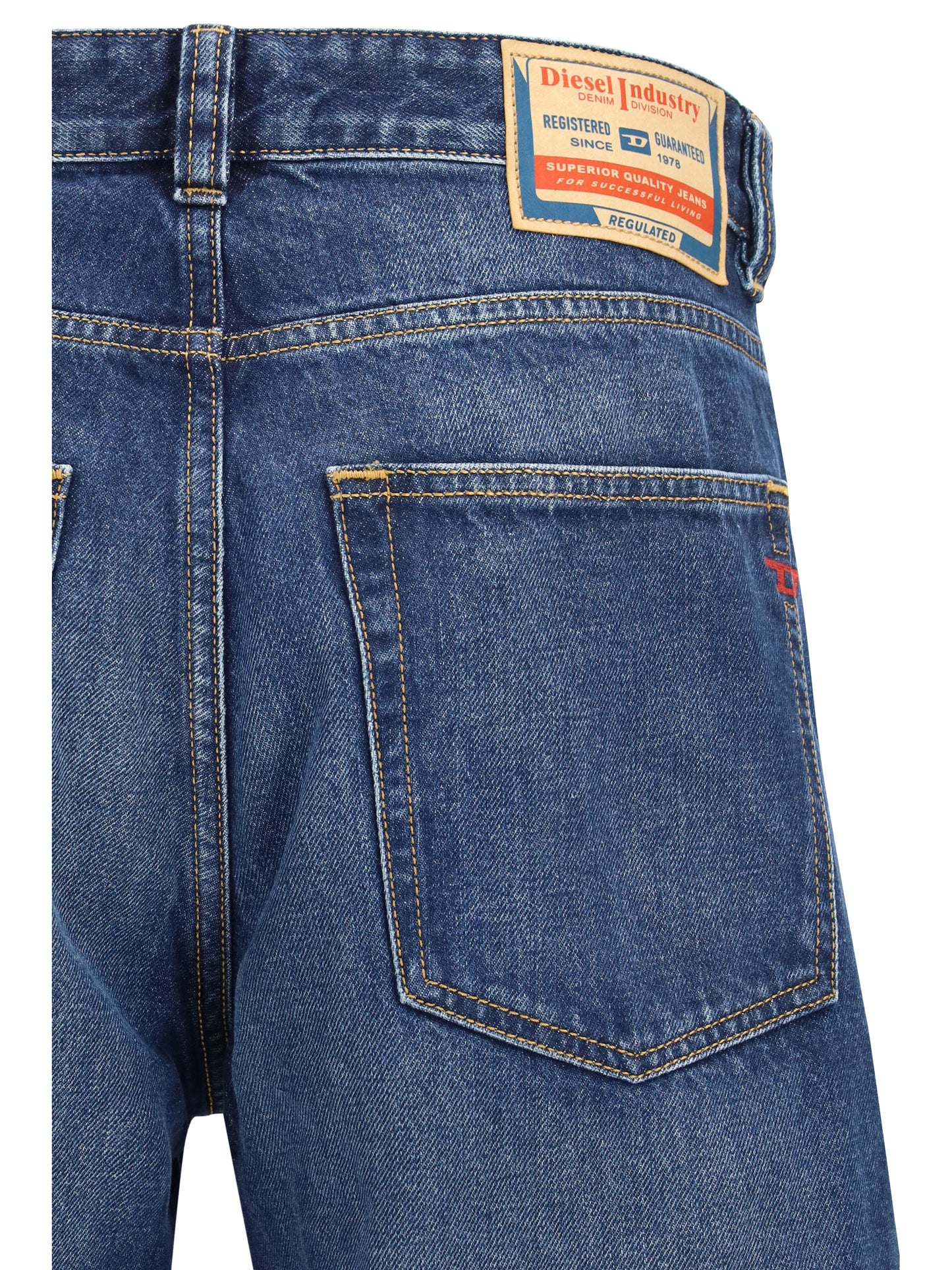 Diesel Men Regular 2024 D-Macs Jeans DIESEL