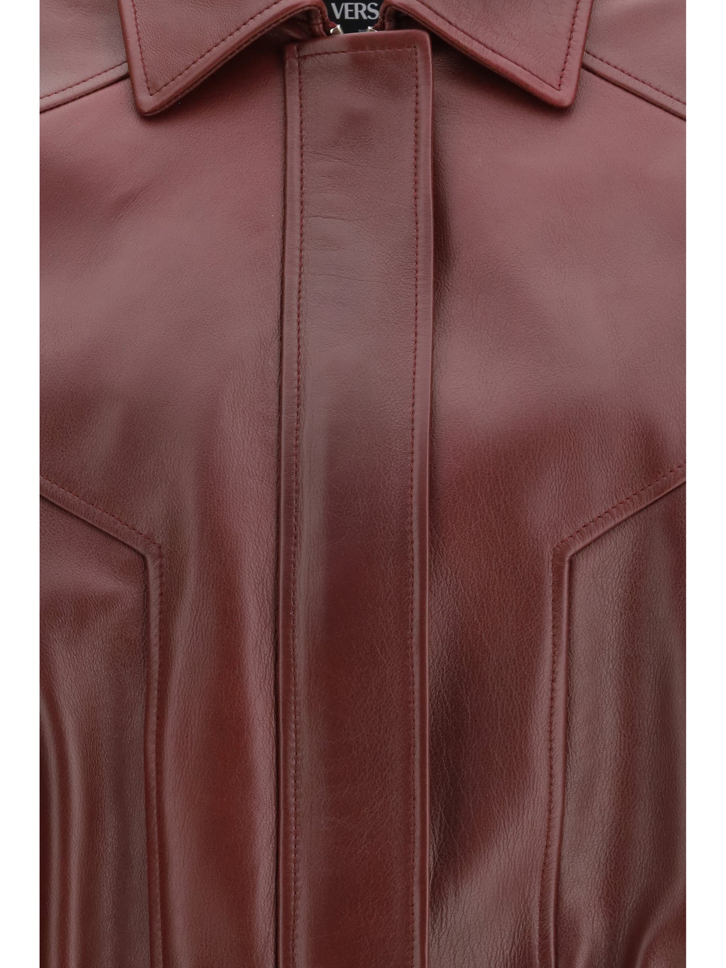 Versace Women Leather Jacket VERSACE