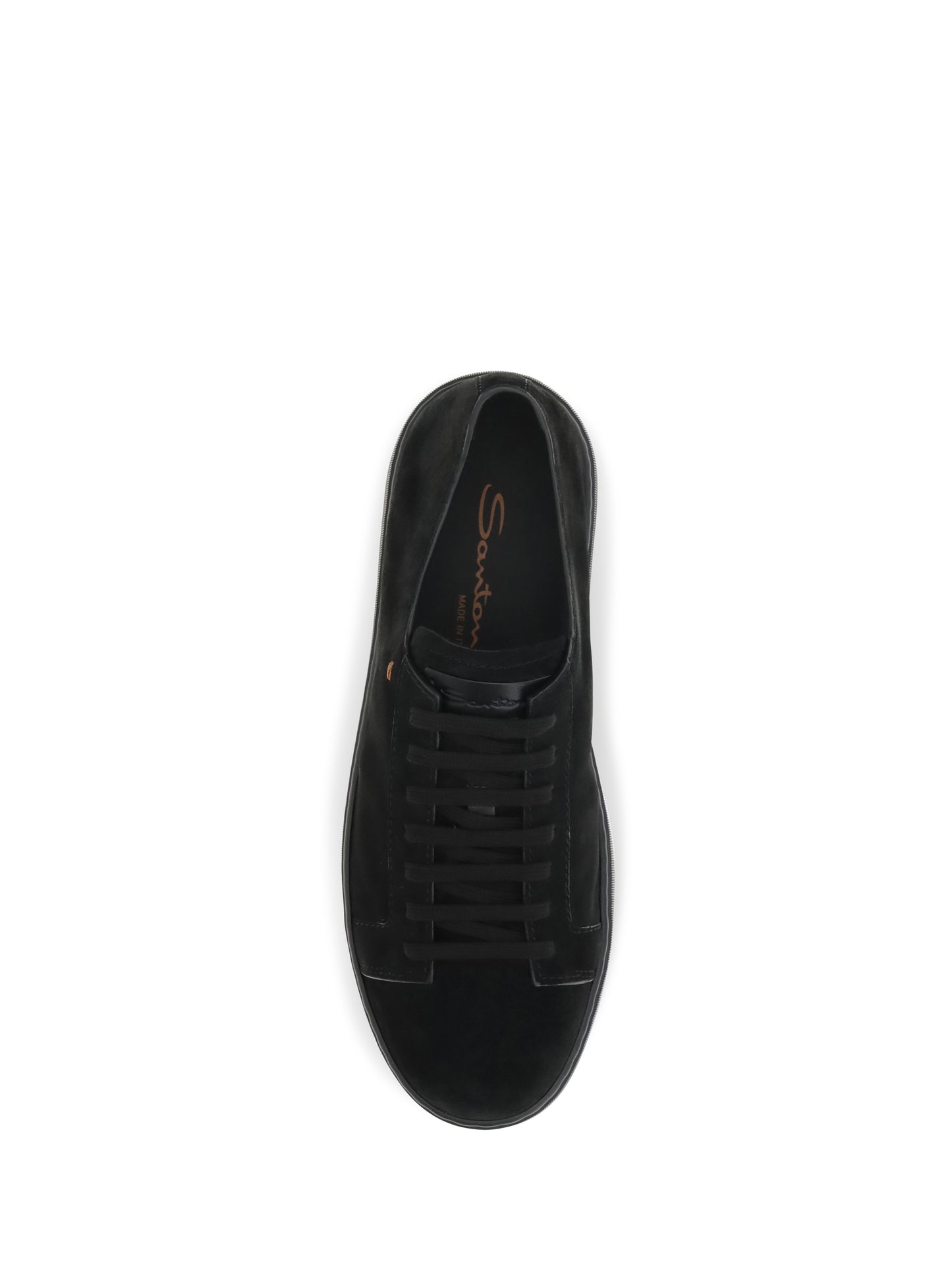 Santoni Men Suede Sneakers SANTONI