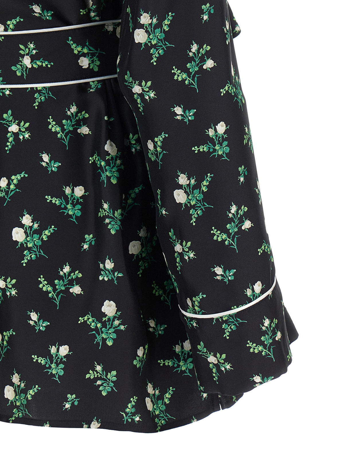Dolce & Gabbana Women Roselline And Lily Of The Lilies Of The Flowers Printed Shirt DOLCE & GABBANA
