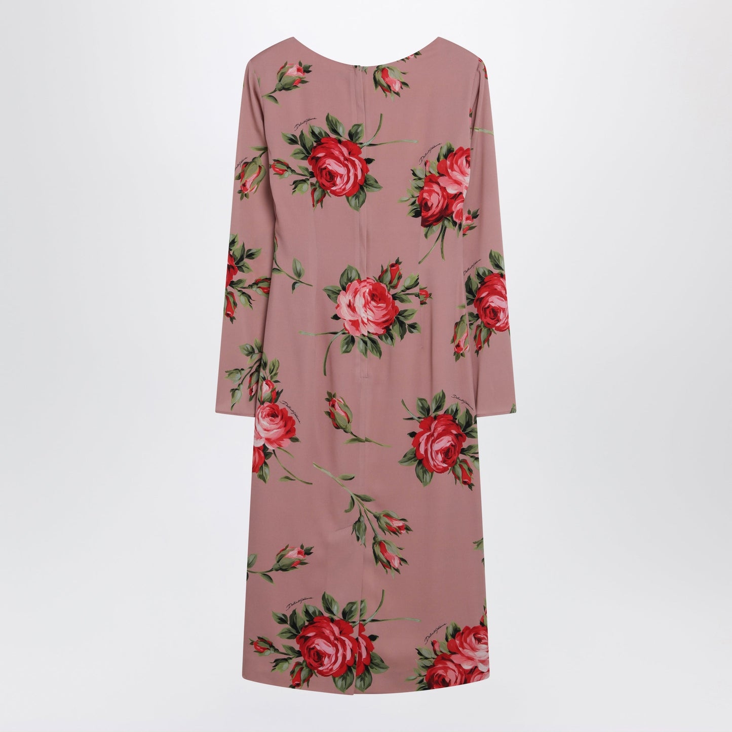Dolce&Gabbana Bouquet Rose Print Sheath Dress Women DOLCE & GABBANA