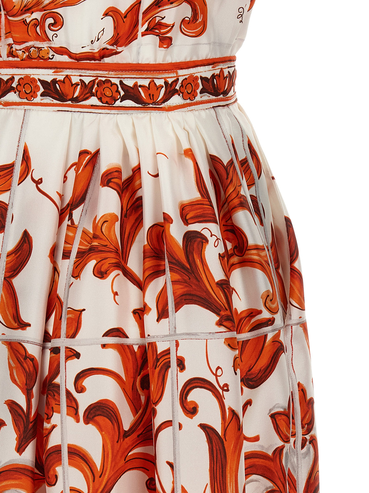 Dolce&Gabbana Women 'Maiolica' Print Dress DOLCE & GABBANA
