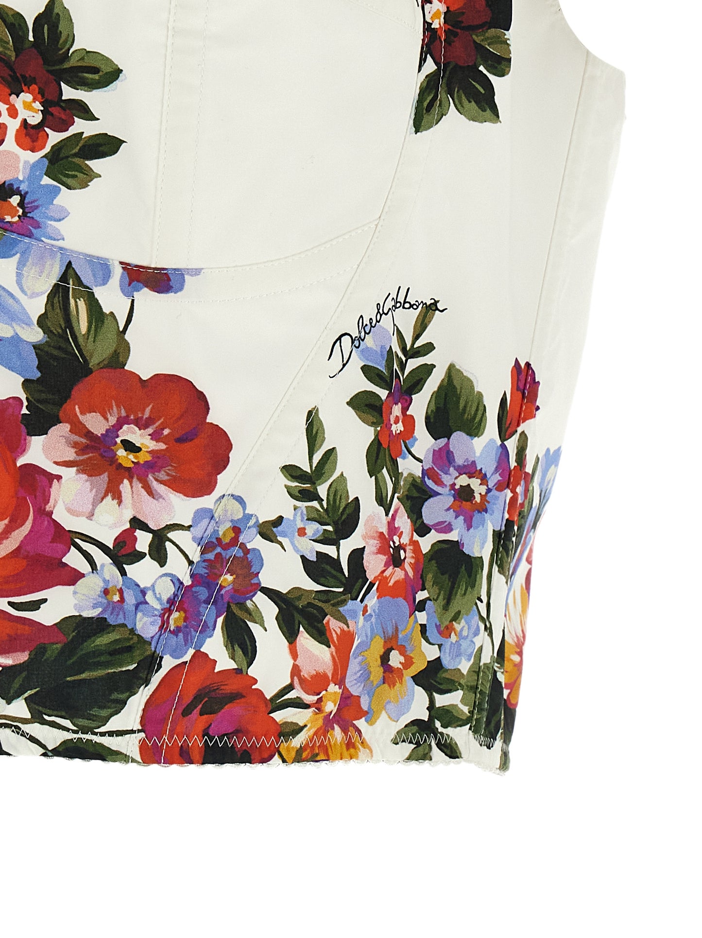 Dolce & Gabbana Women 'Mazzo Di Fiori' Print Top DOLCE & GABBANA