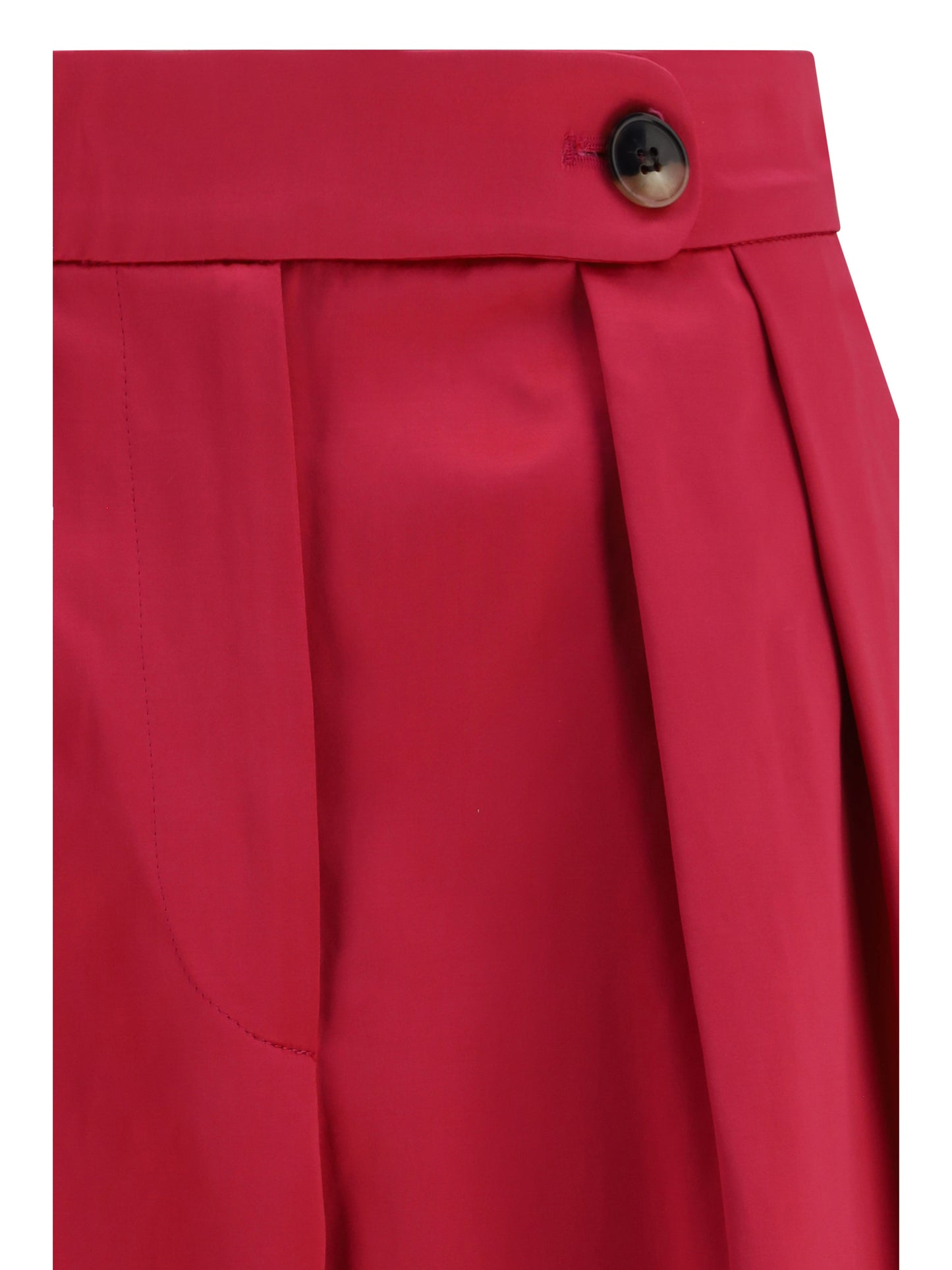 Dries Van Noten Women Wide Pleated Pants In Washed Cotton And Acetate DRIES VAN NOTEN