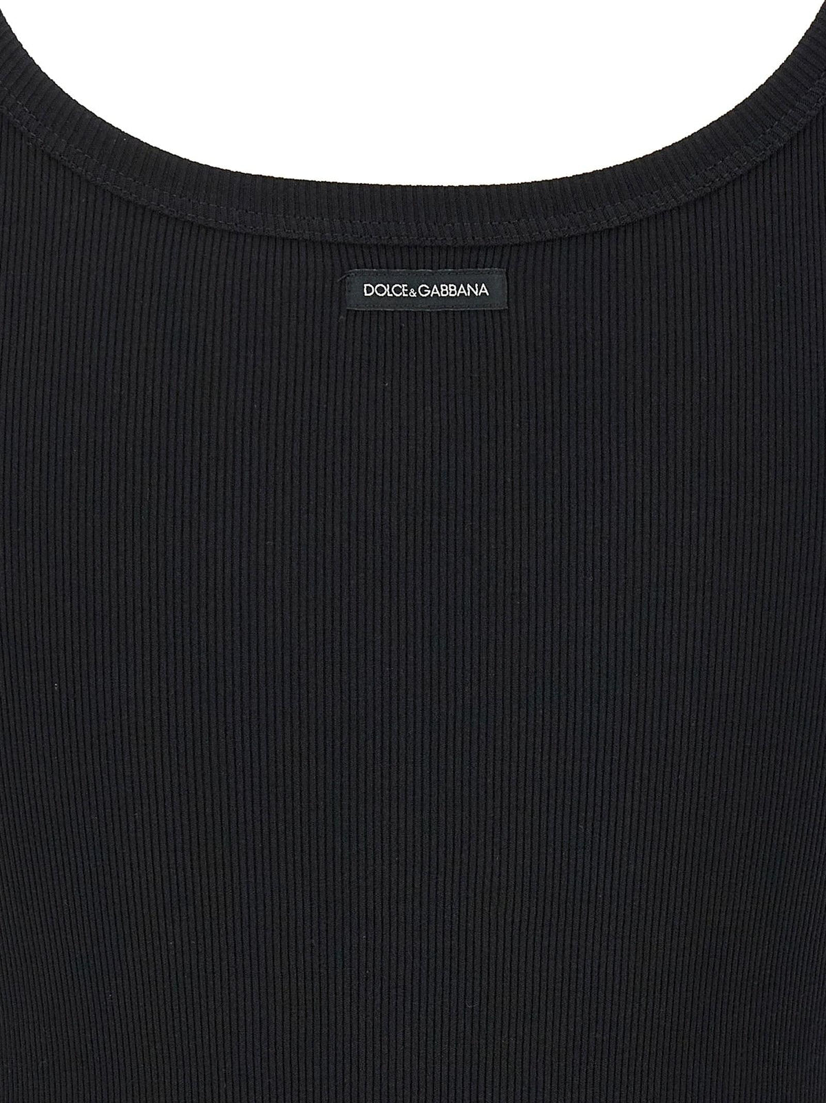 Dolce & Gabbana Women Dolce & Gabbana Women Ribbed Tank Top DOLCE & GABBANA