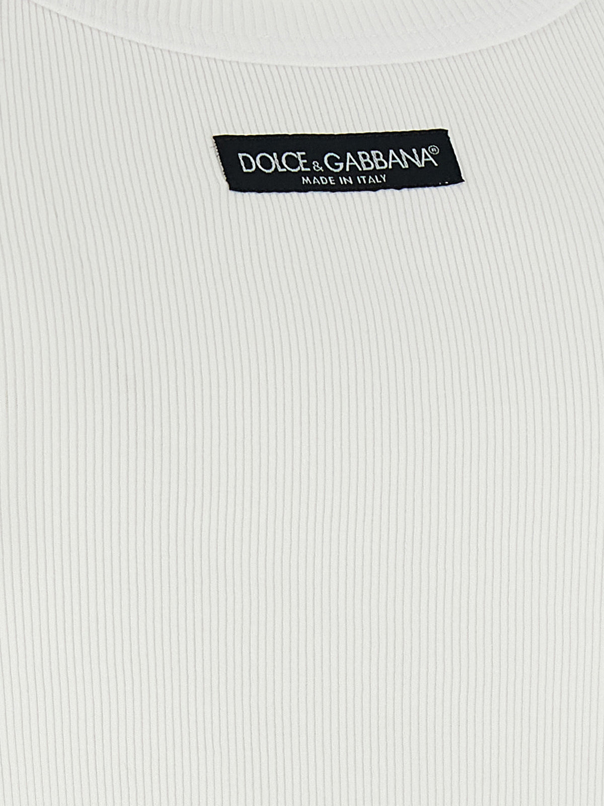 Dolce & Gabbana Women Logo Patch Tank Top DOLCE & GABBANA