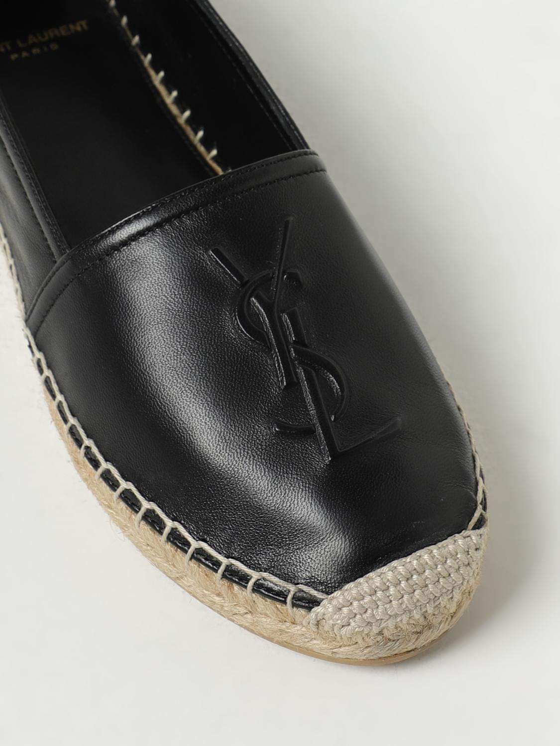 Saint Laurent Espadrille Woman Black SAINT LAURENT