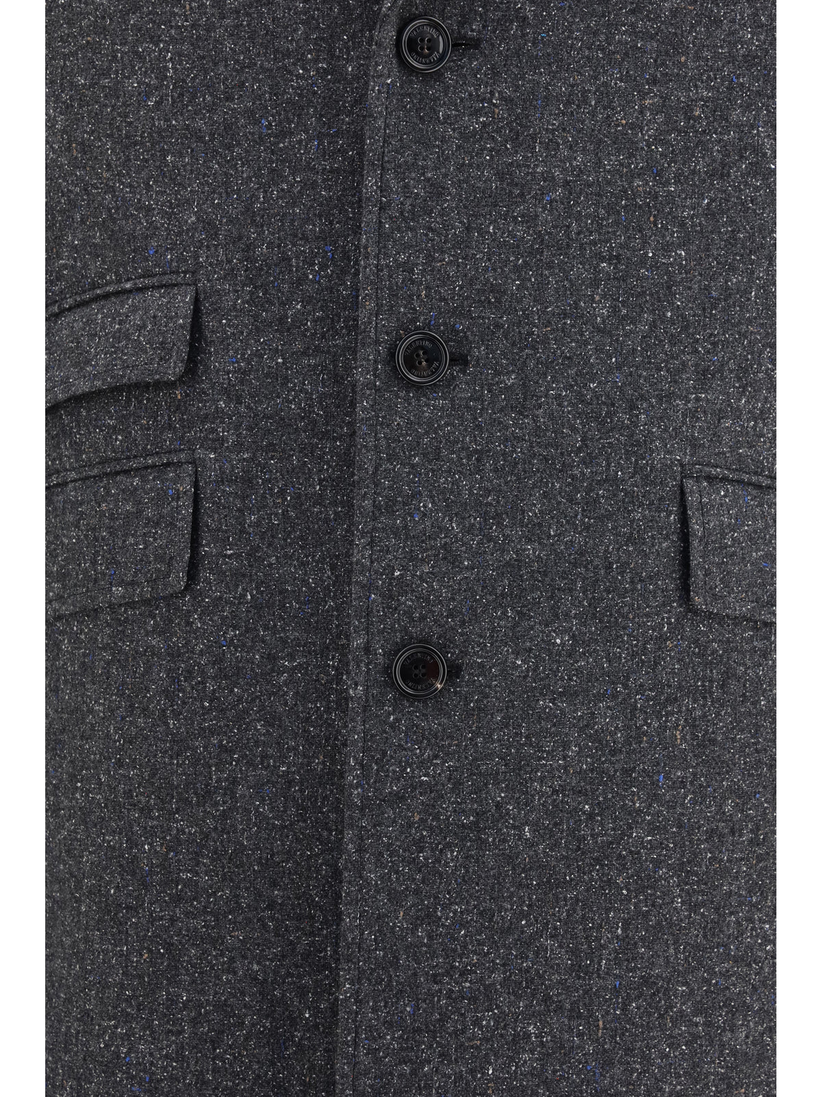 Valentino Men Long Single-Breasted Coat VALENTINO