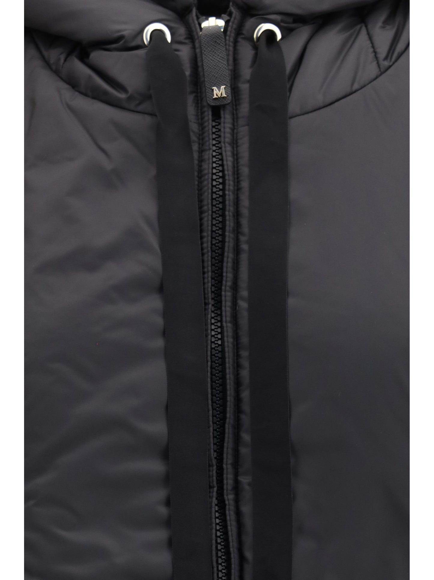 Max Mara The Cube Women Hooded Padded Vest In Water Repellent Canvas MAX MARA THE CUBE