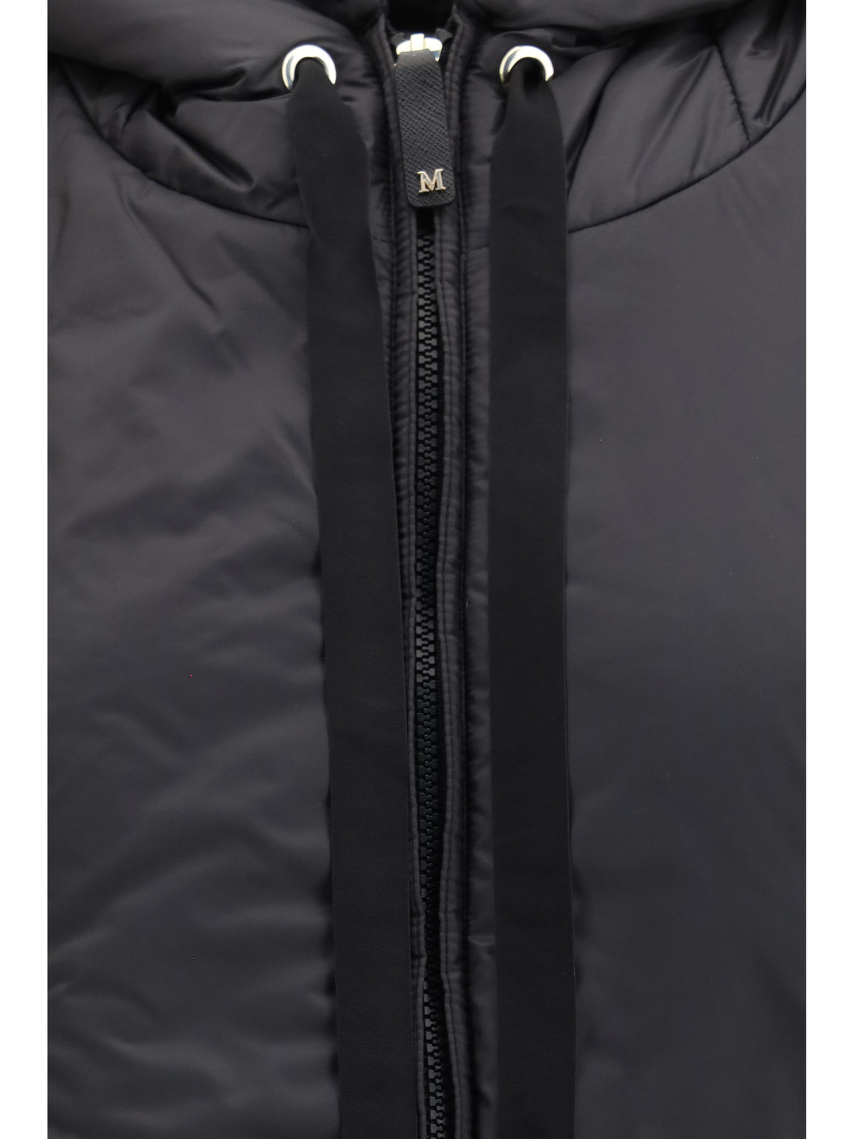 Max Mara The Cube Women Hooded Padded Vest In Water Repellent Canvas MAX MARA THE CUBE